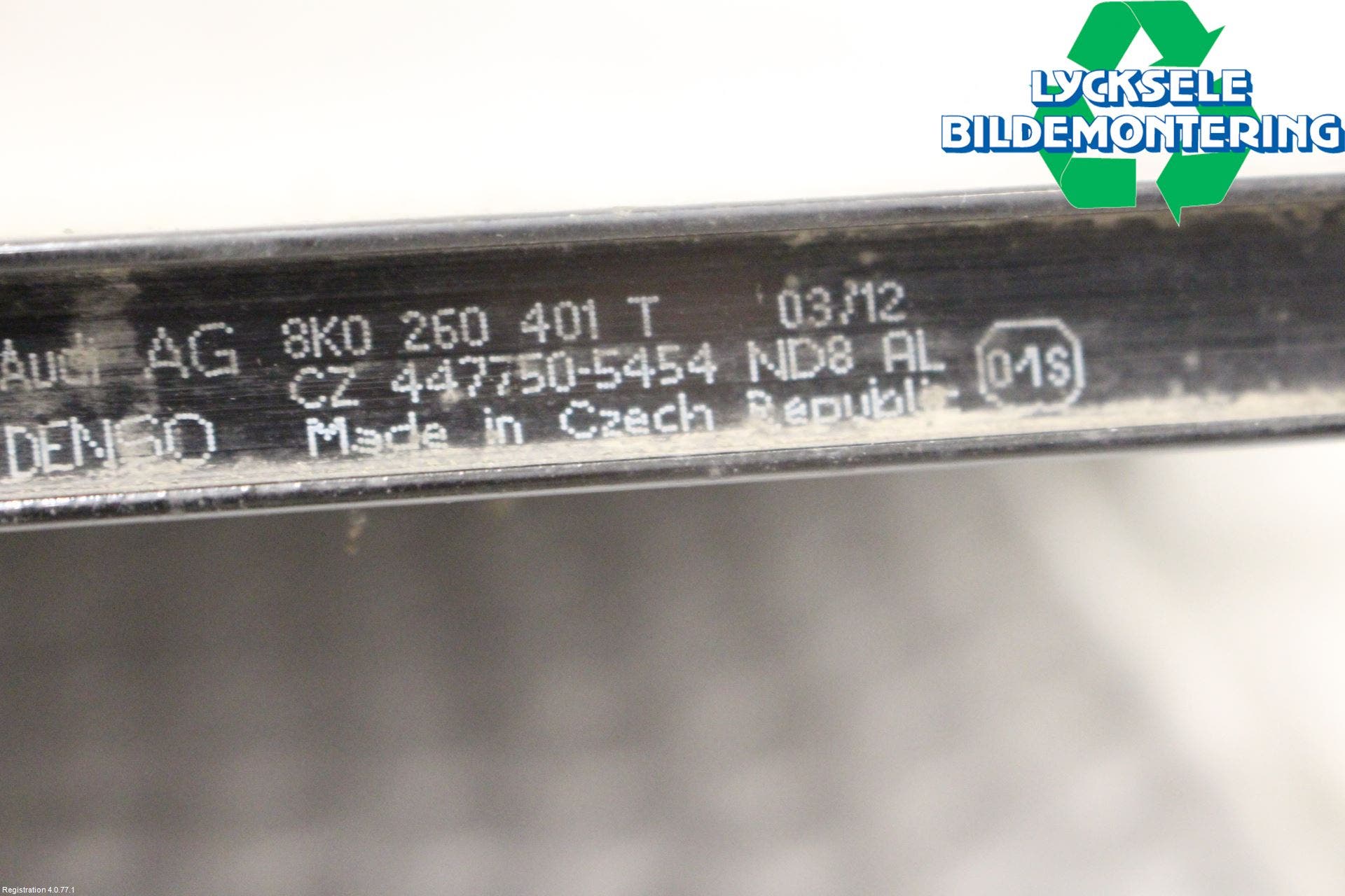 Audi A4 12-15 Ac Kondensor-Kylare