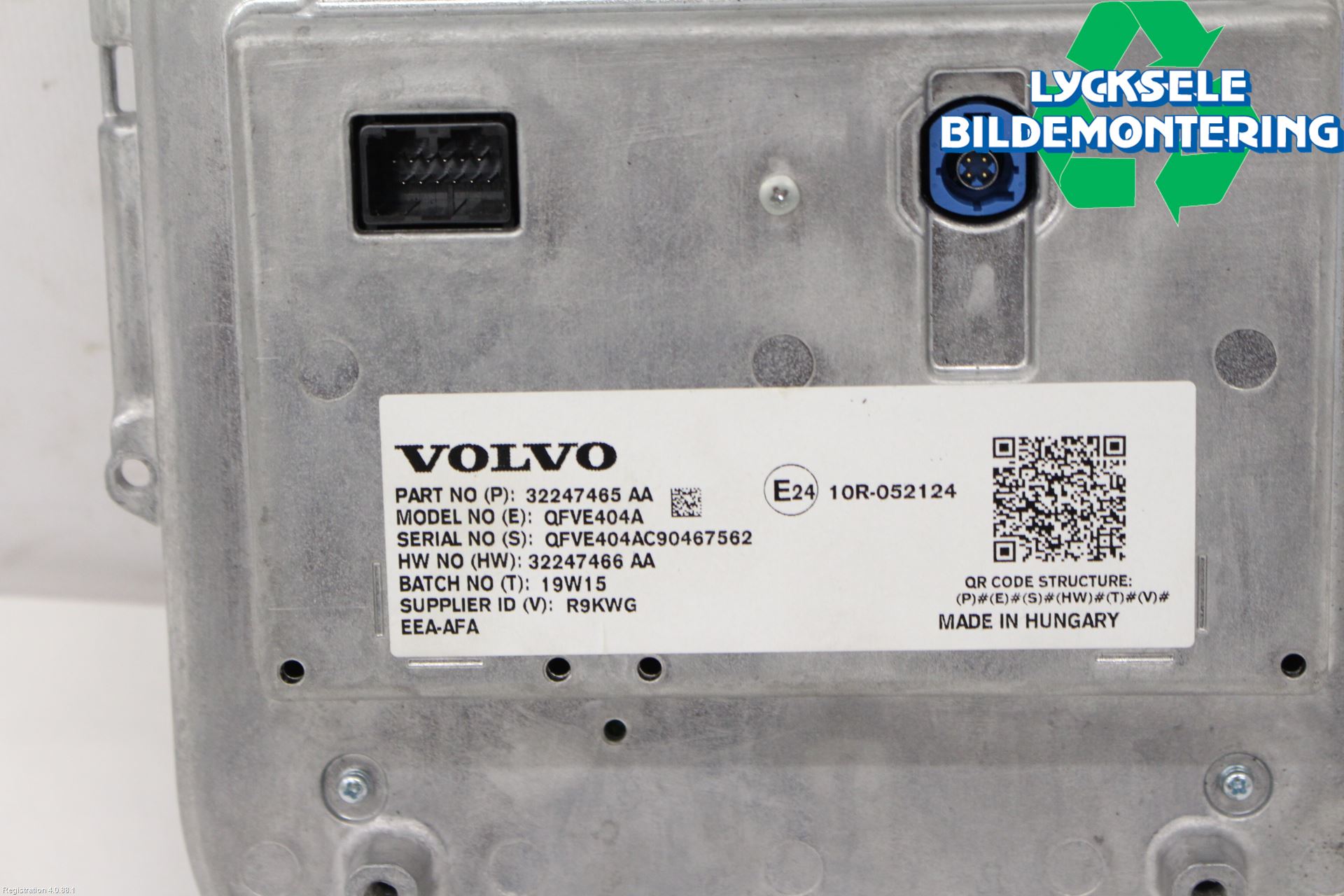 Volvo V90 CROSS COUNTRY 17->> Bildskärm