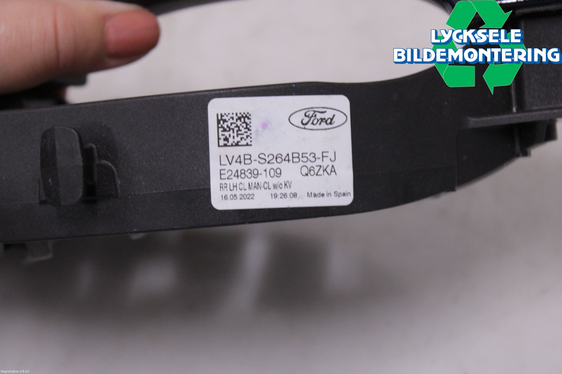 Ford KUGA/KUGA PHEZ/FHEV 20- Dörrhandtag Yttre Vä