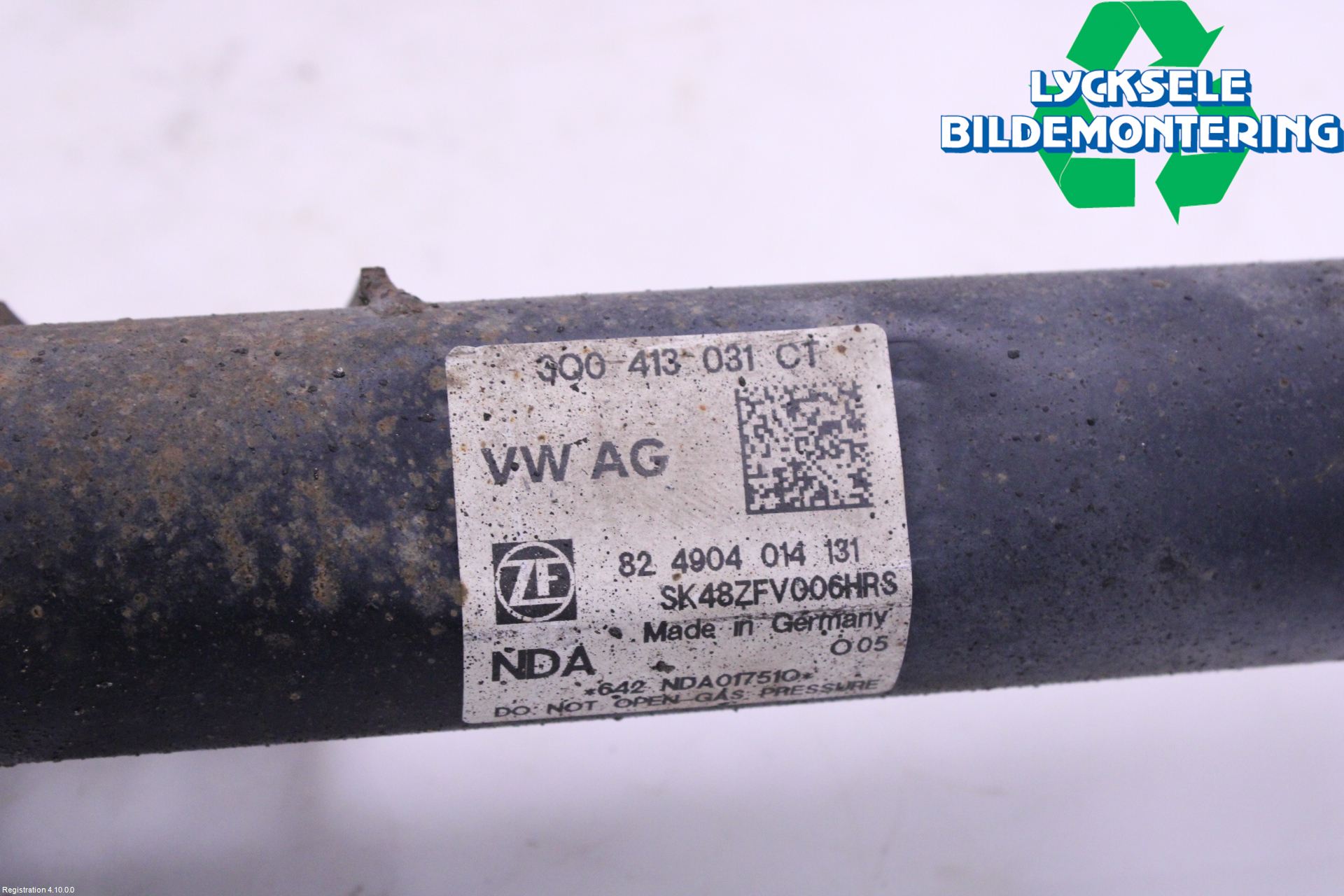 Skoda SUPERB 16-24 Fjäderben Fram Vänster