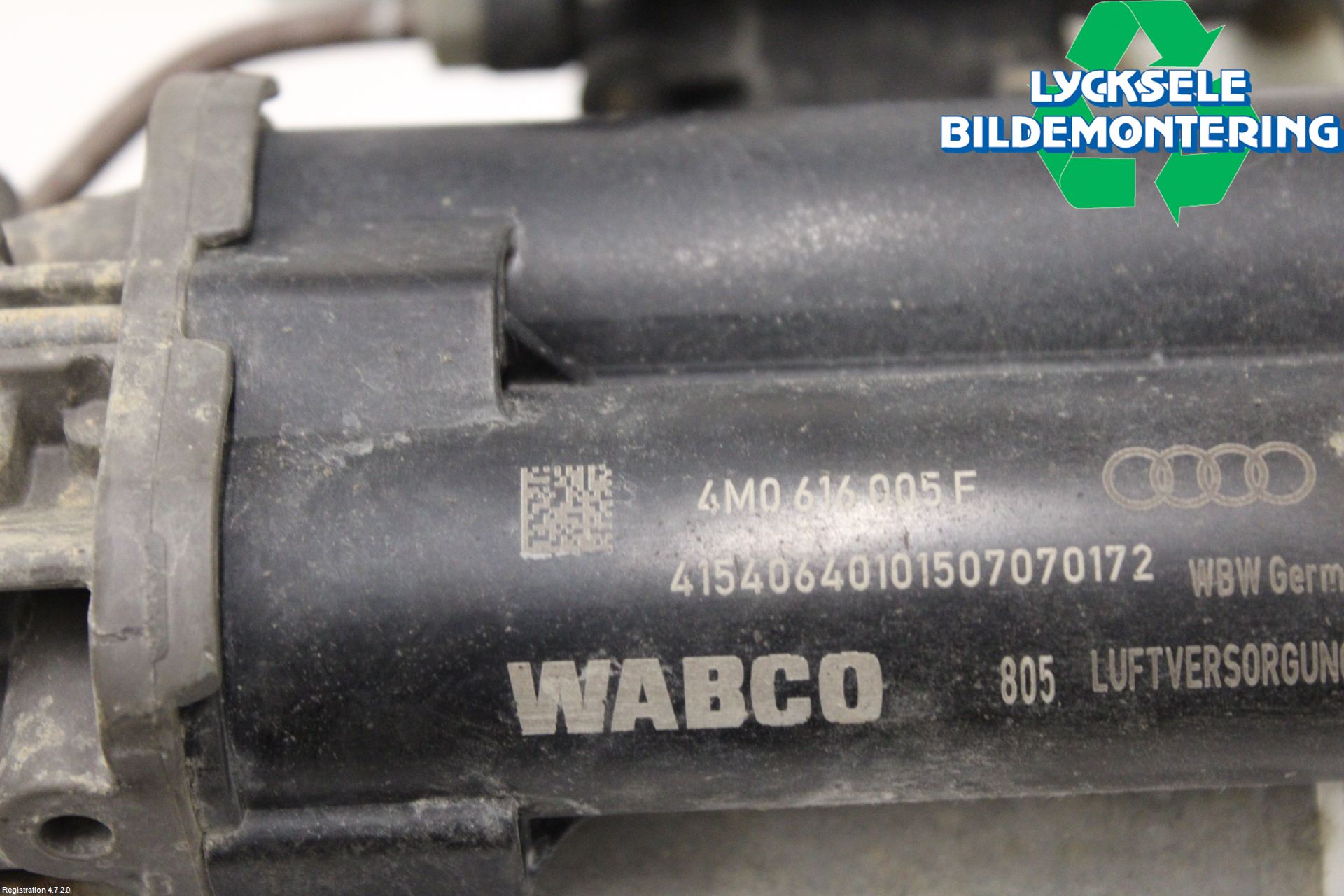 Audi Q7/SQ7 Kompressor Stöt-Fjädring