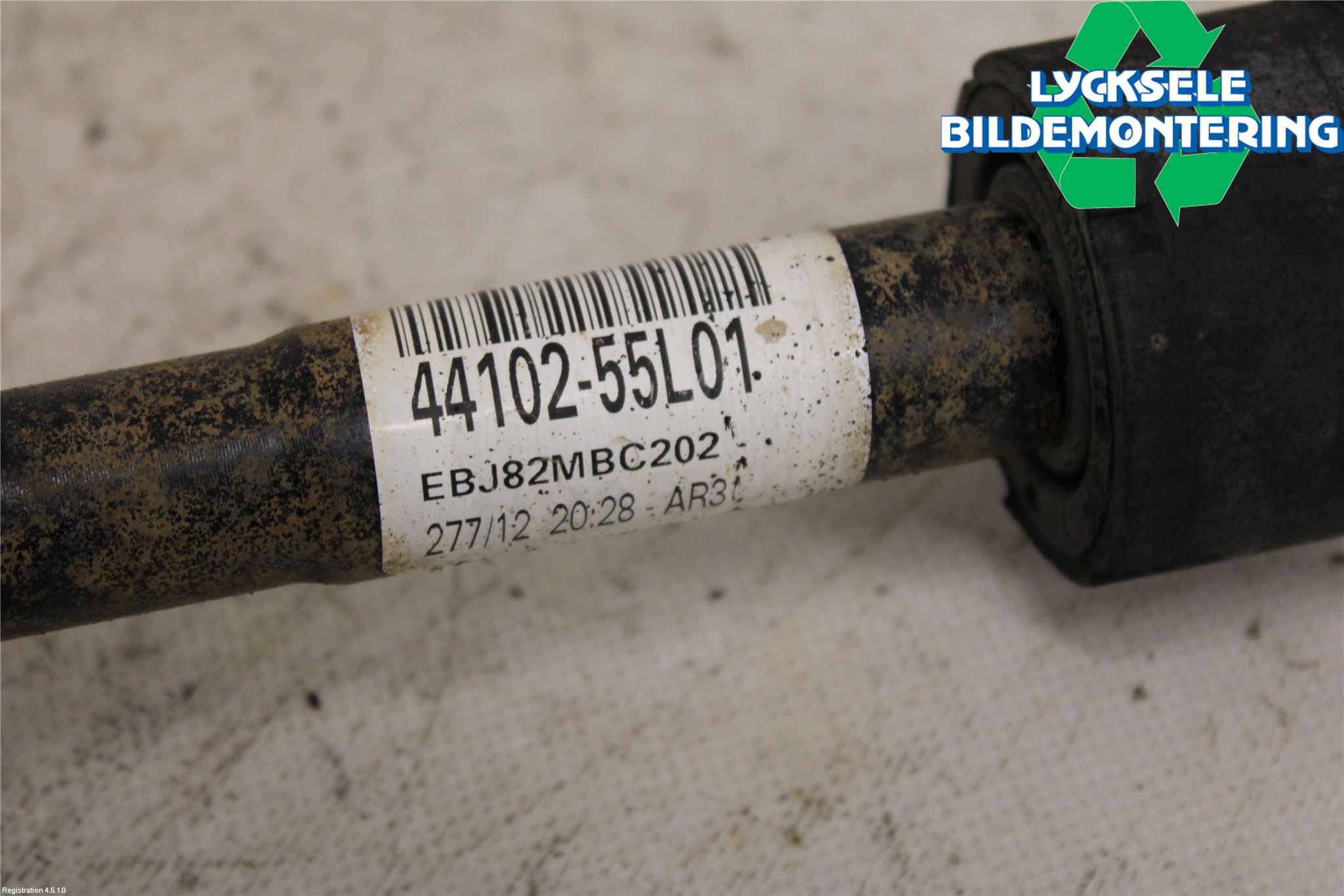 Suzuki SX4 10-13 Drivaxel Fram Vänster