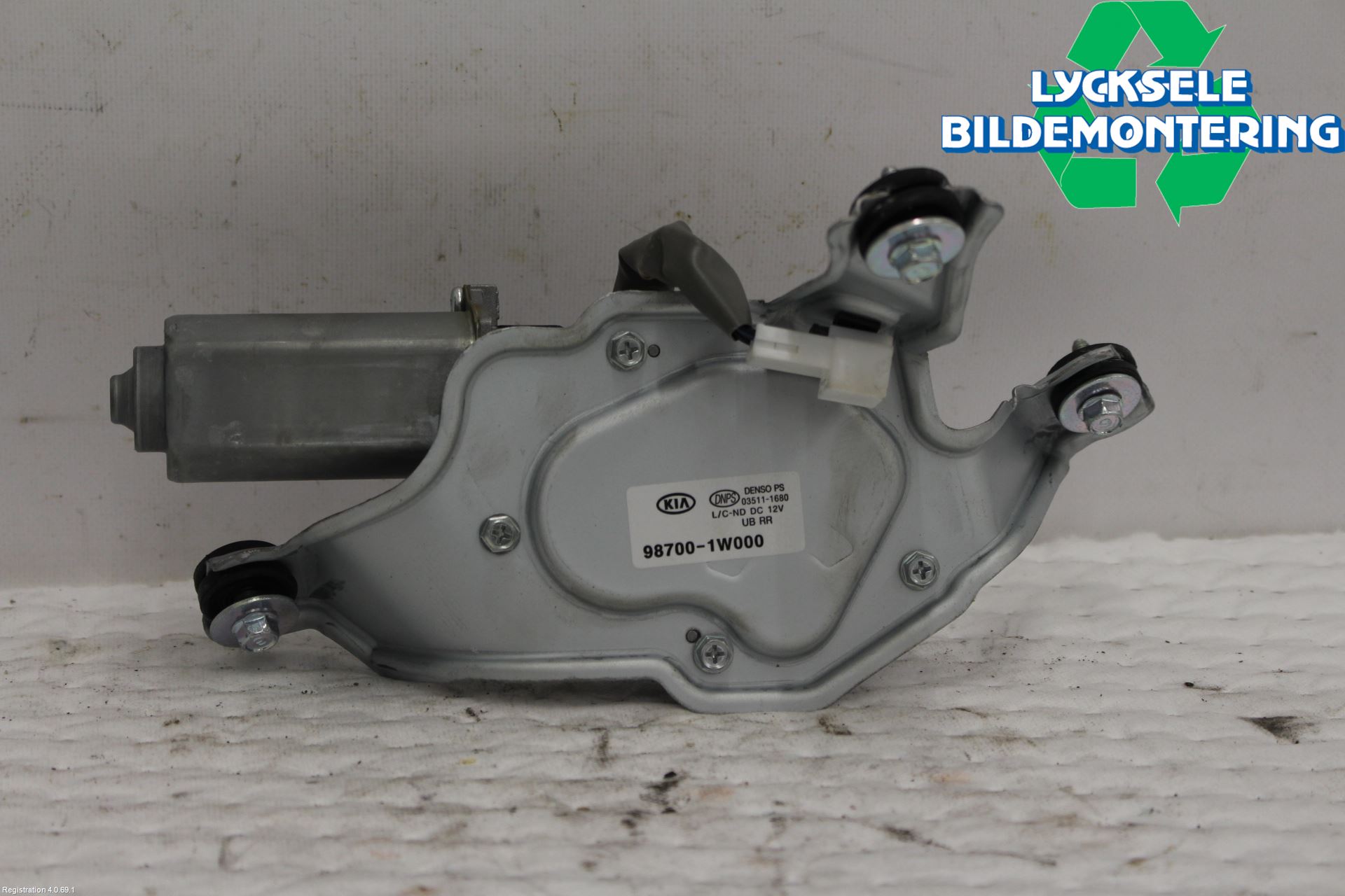 Kia RIO 12-16 Torkarmotor Baklucka