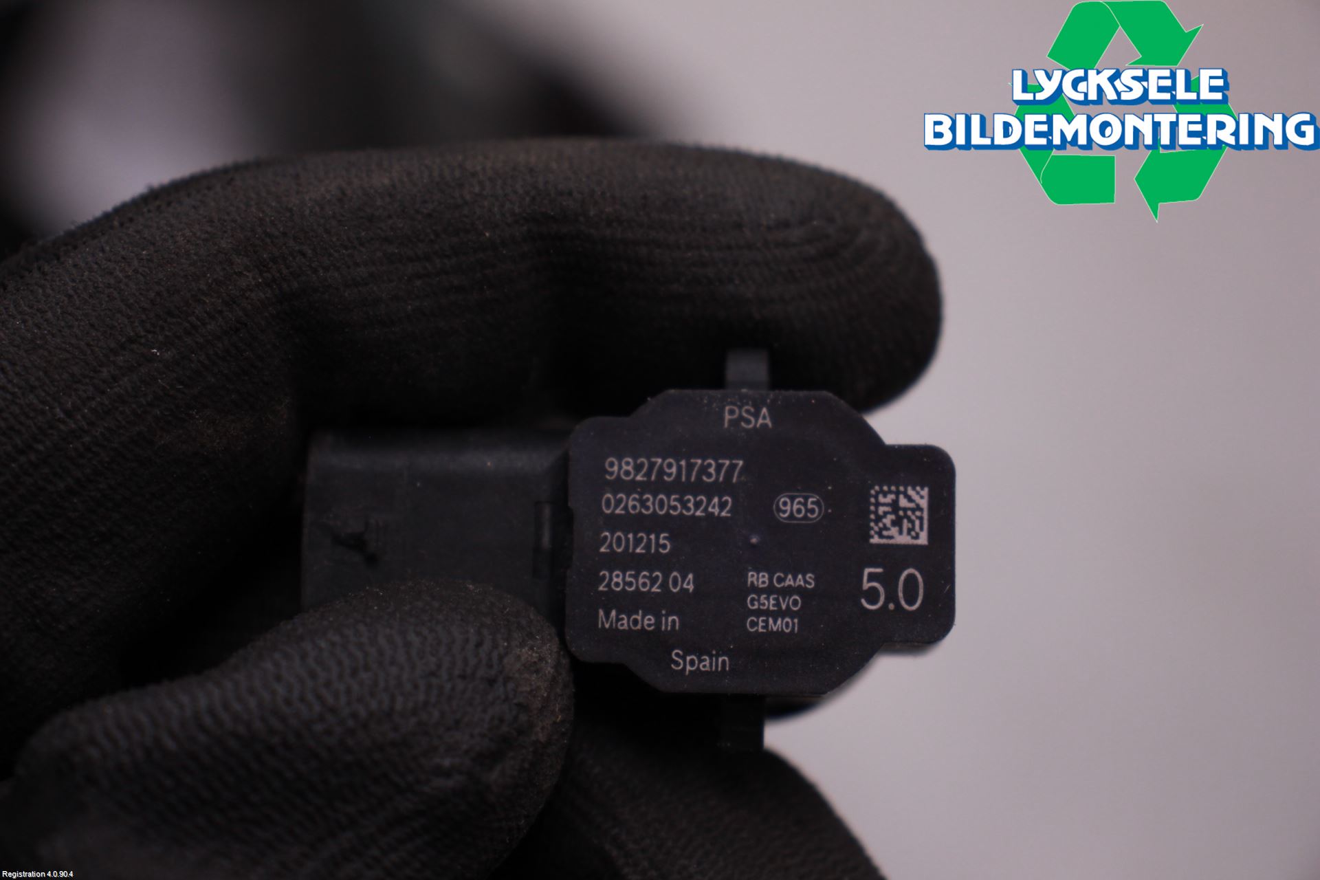 Peugeot 5008 17-24 Parkeringshjälp Backsensor