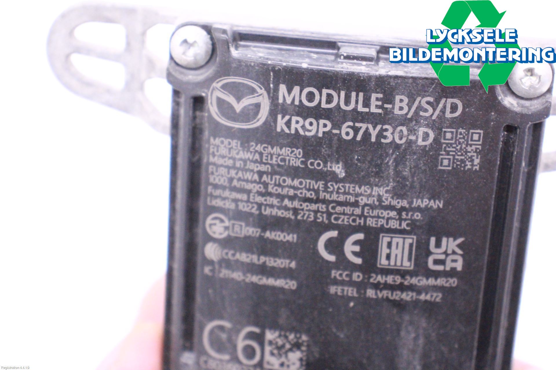 Mazda CX-60 22- Sensor Aktivt Kollisionsskydd