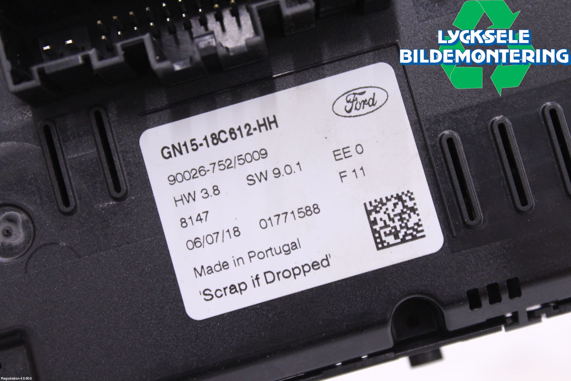 Ford ECOSPORT 17- Ac Styrenhet Ac Manöveren