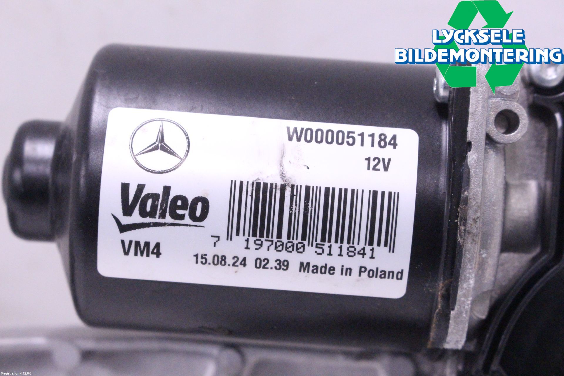 Mercedes-Benz MB VITO/V-KLASS (W640,W447,W448) 14- Torkarmotor Vindruta