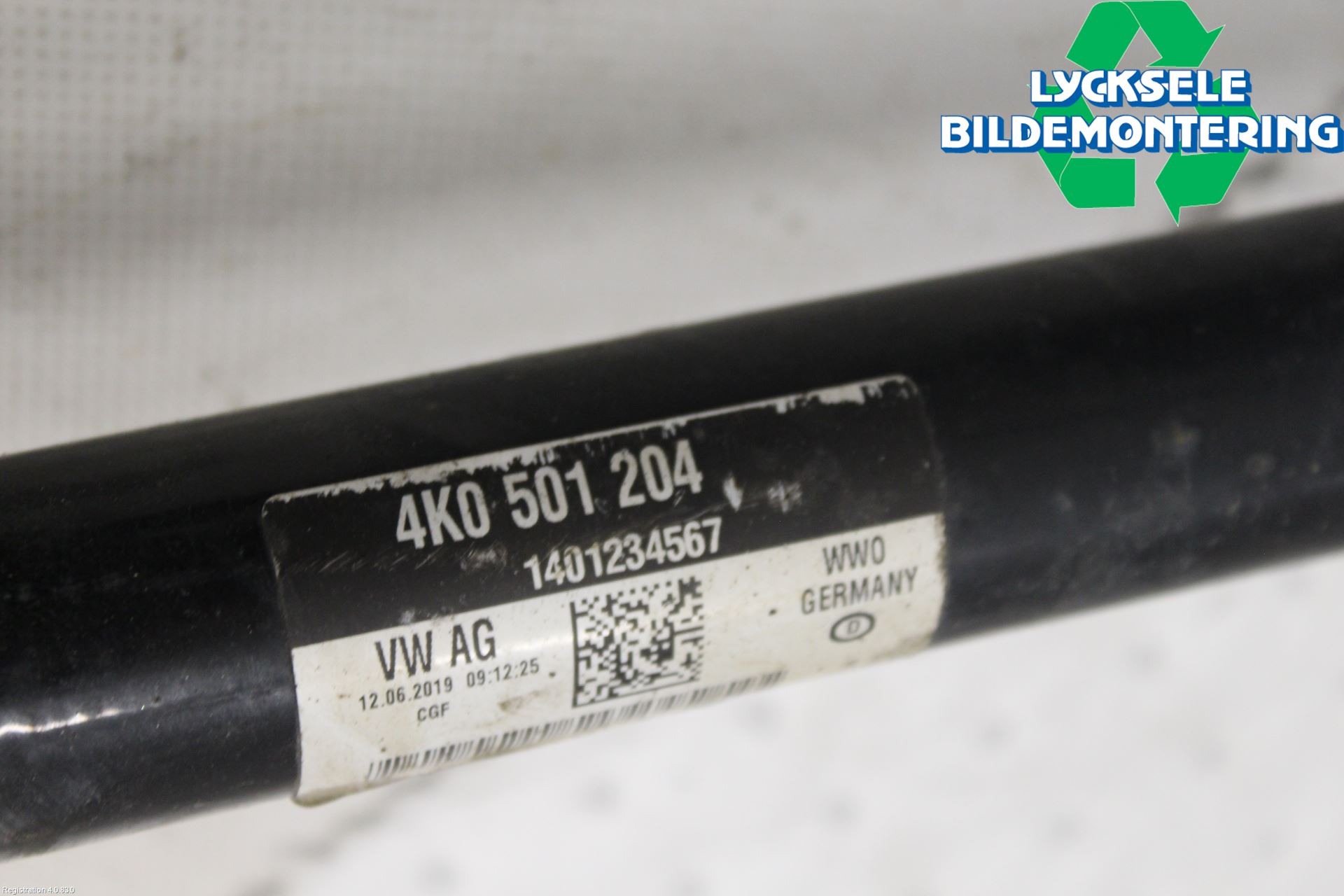 Audi A6 F2/C8 19- Drivaxel Bak Höger