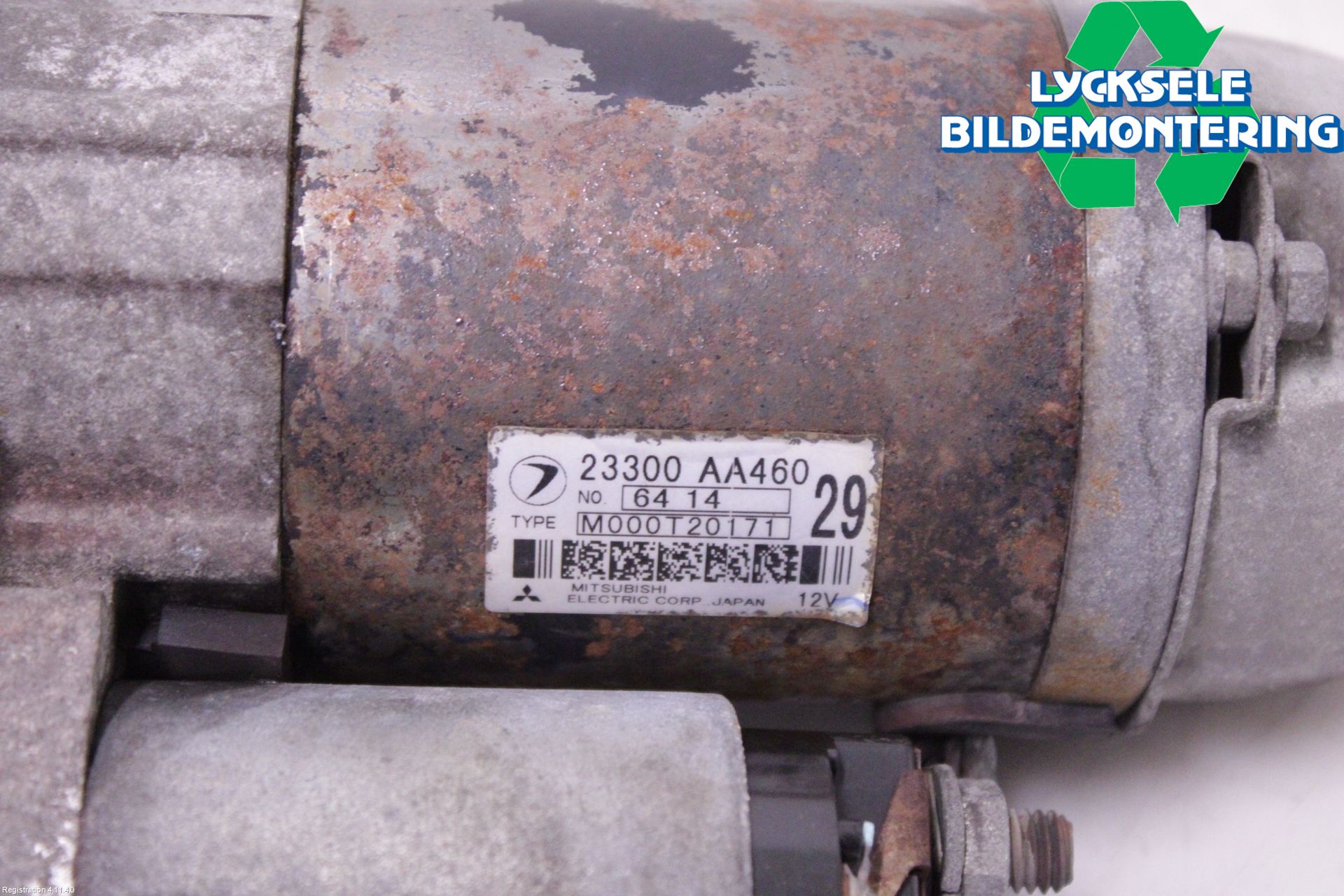 Subaru FORESTER SG 06- Startmotor