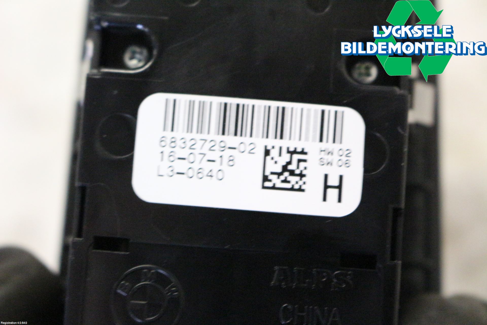 BMW 5 G30/G31/F90 17-23 Strömställare Elhiss