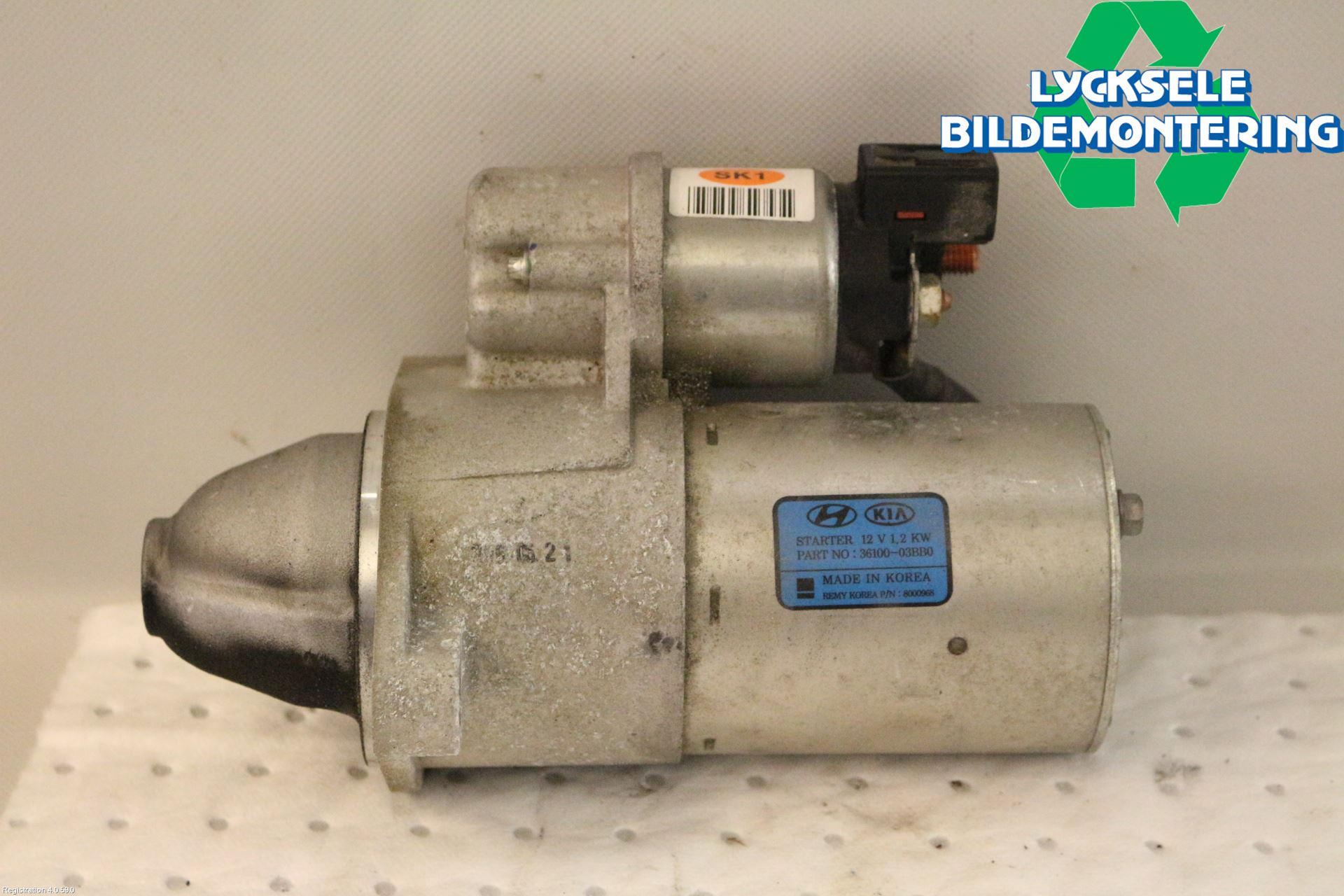 Kia RIO 12-16 Startmotor