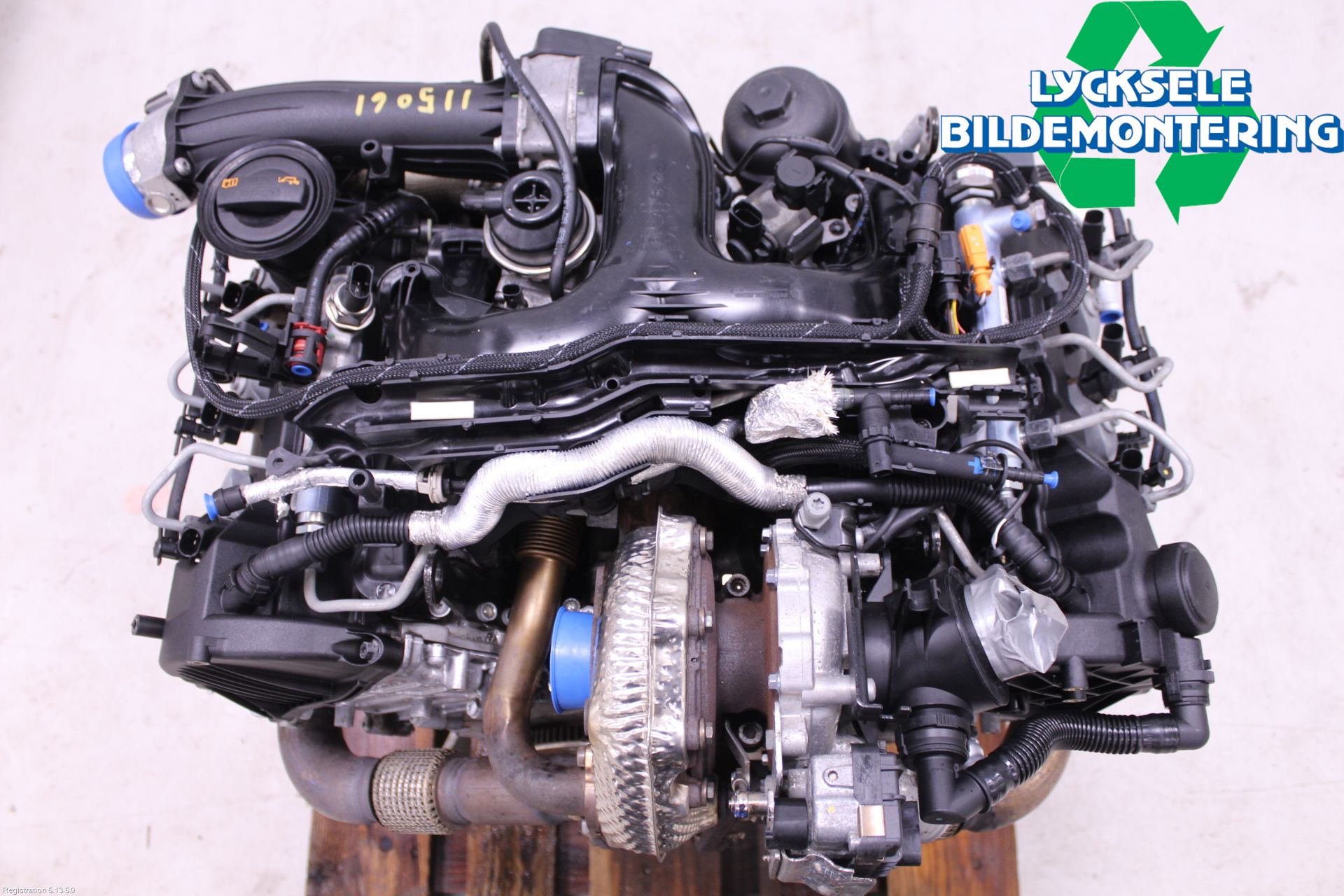 Volkswagen VW TOUAREG 7P 11-18 Motor Diesel