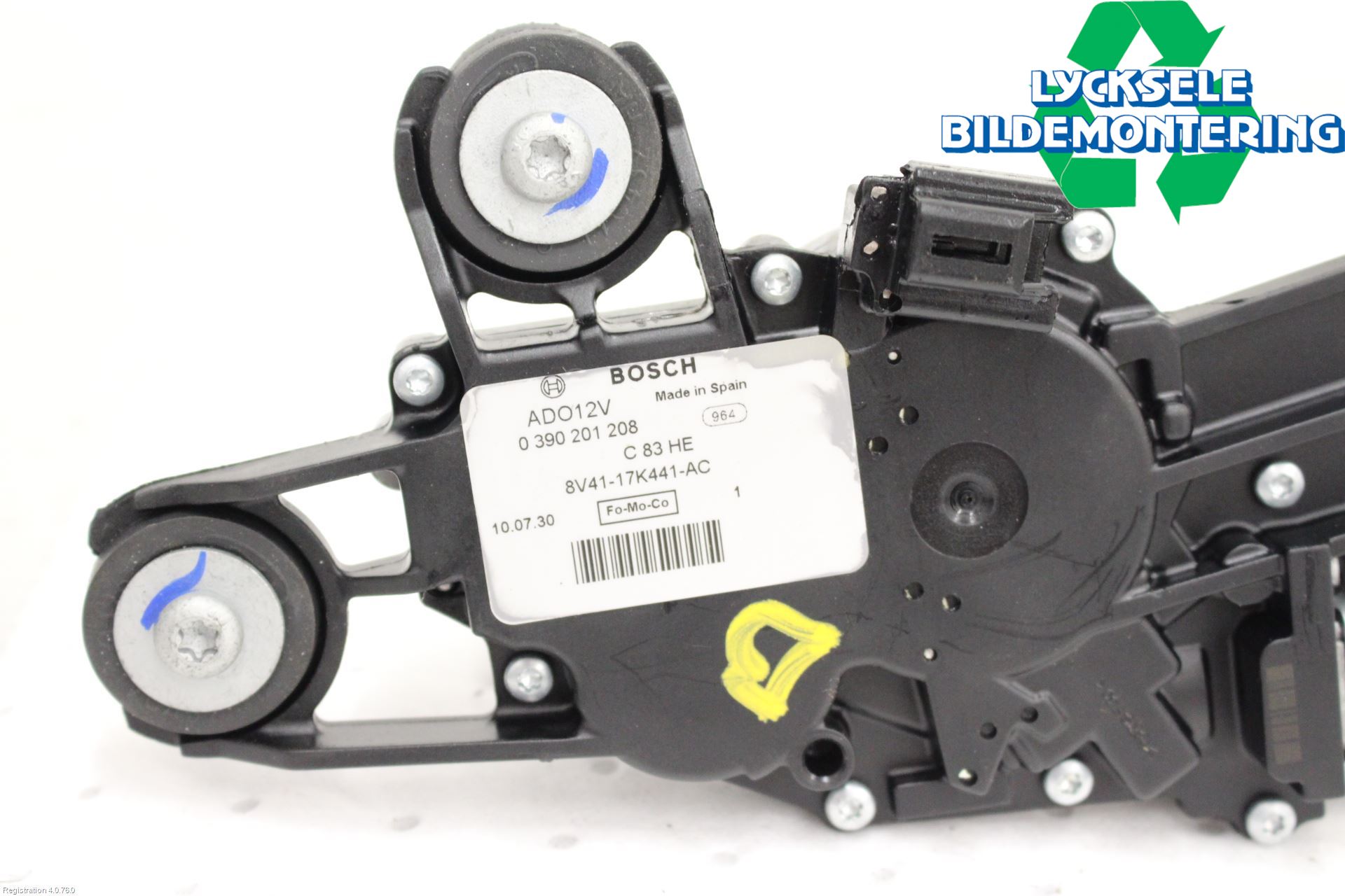Ford KUGA 08-12 Torkarmotor Baklucka