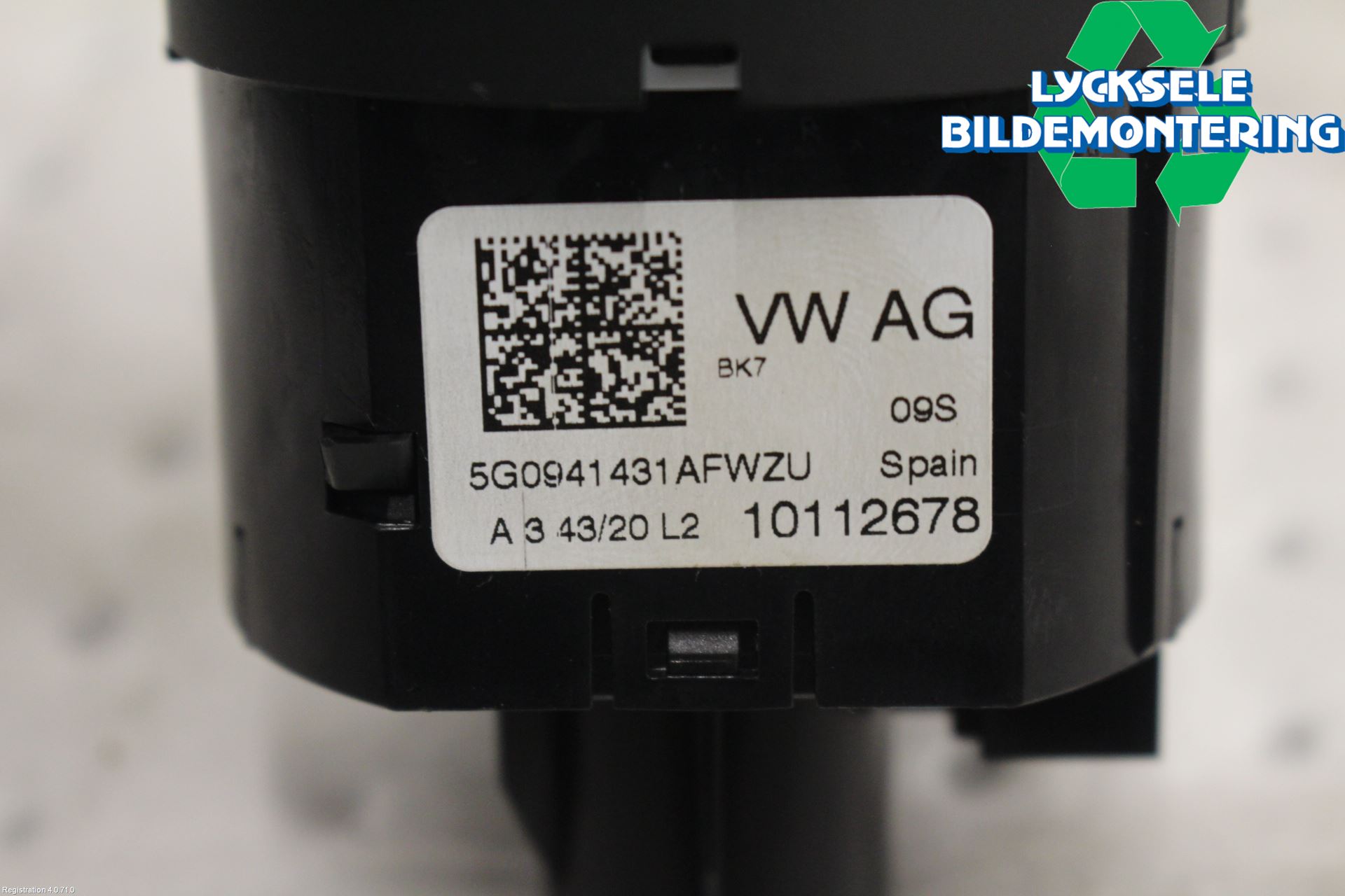 Seat LEON 13-20 Strömställare Ljus