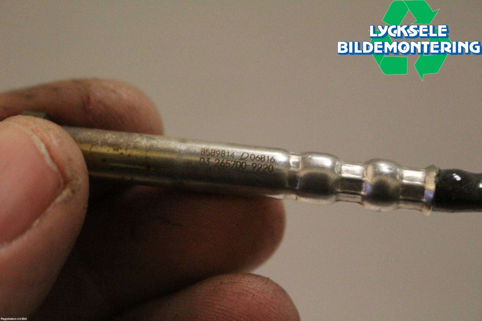 BMW 3 F30/F31/F80 12-19 Givare Temp-Tryck Avgas