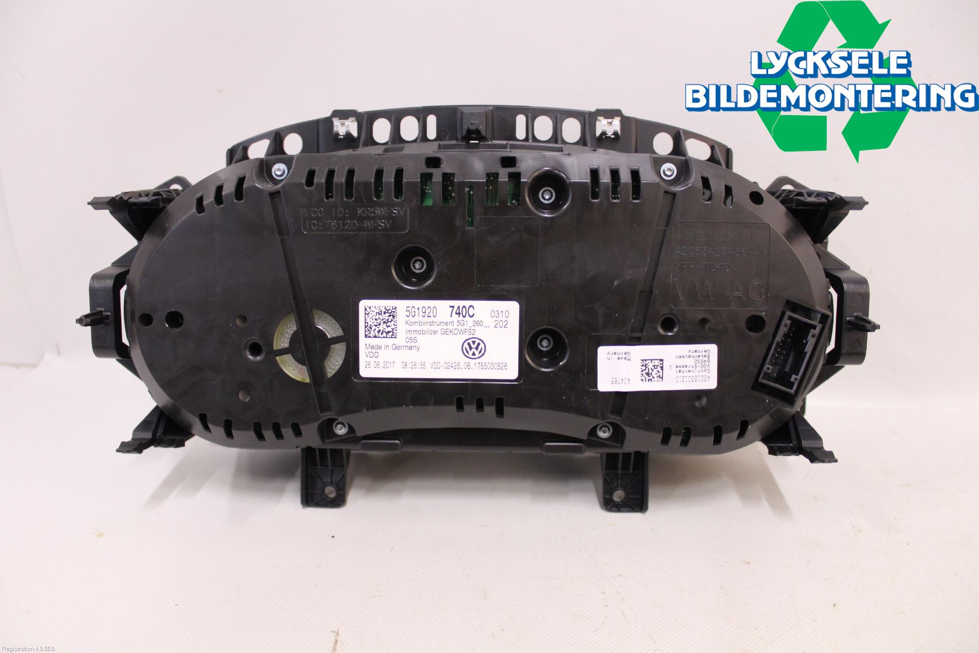 Volkswagen VW GOLF / E-GOLF VII 13-20 Instrument Komb