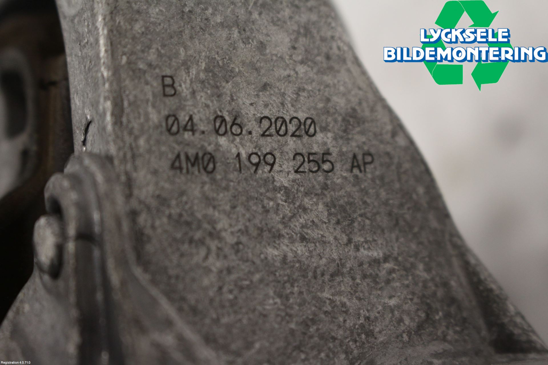 Audi A7 Sportback 4K 18- Motorkudde