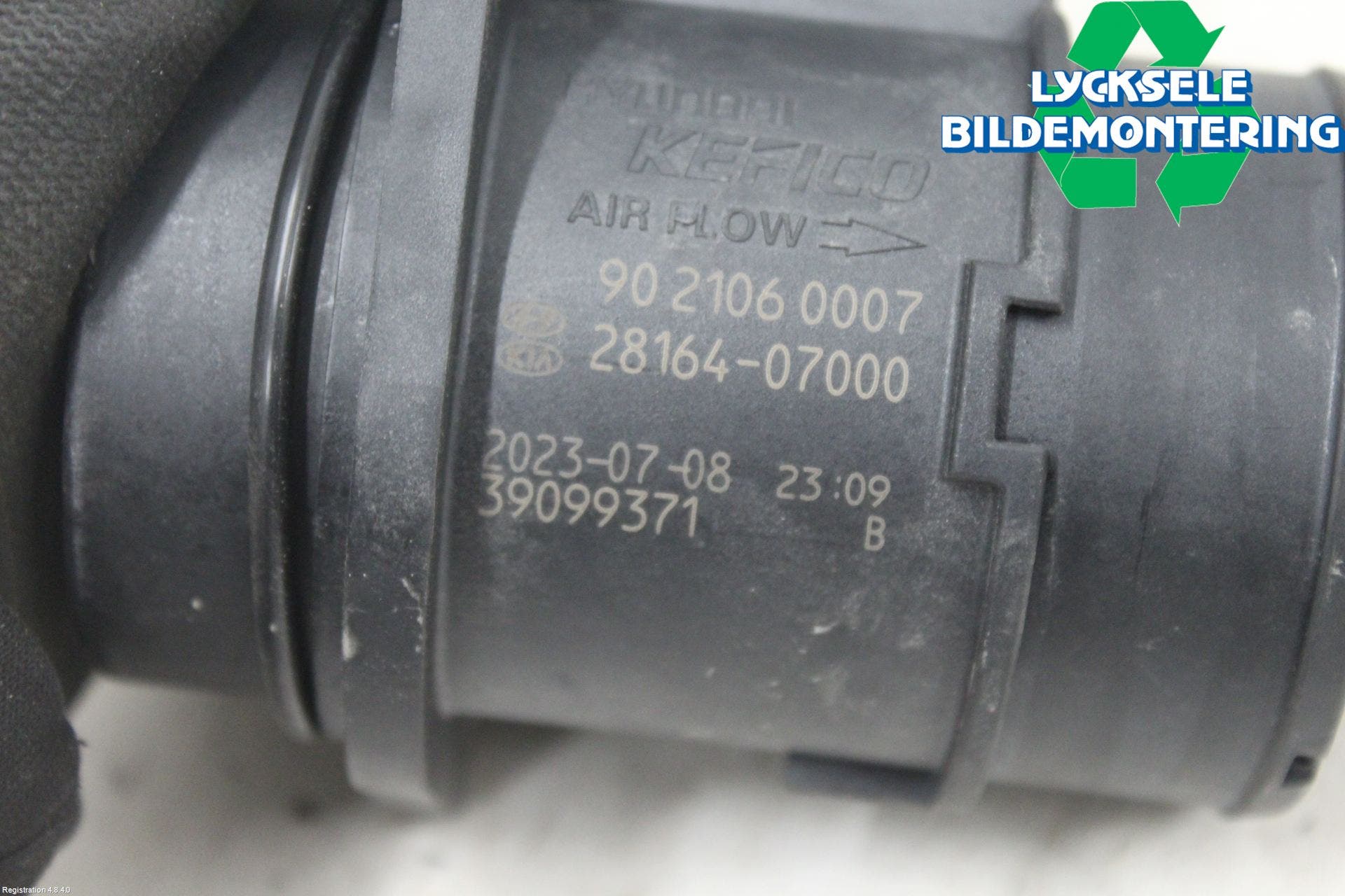 Hyundai i10 LA 20- Injluftmassamätare