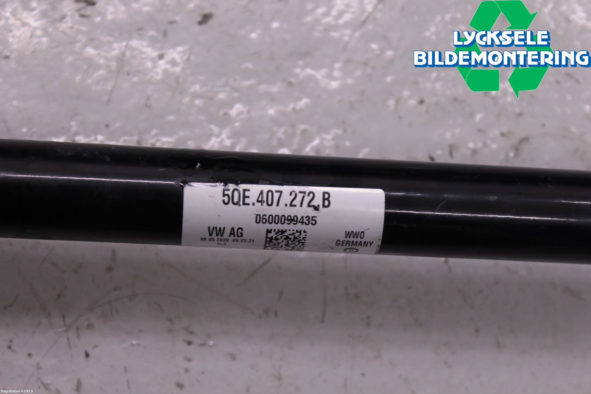 Volkswagen VW GOLF / E-GOLF VII 13-20 Drivaxel Fram Höger