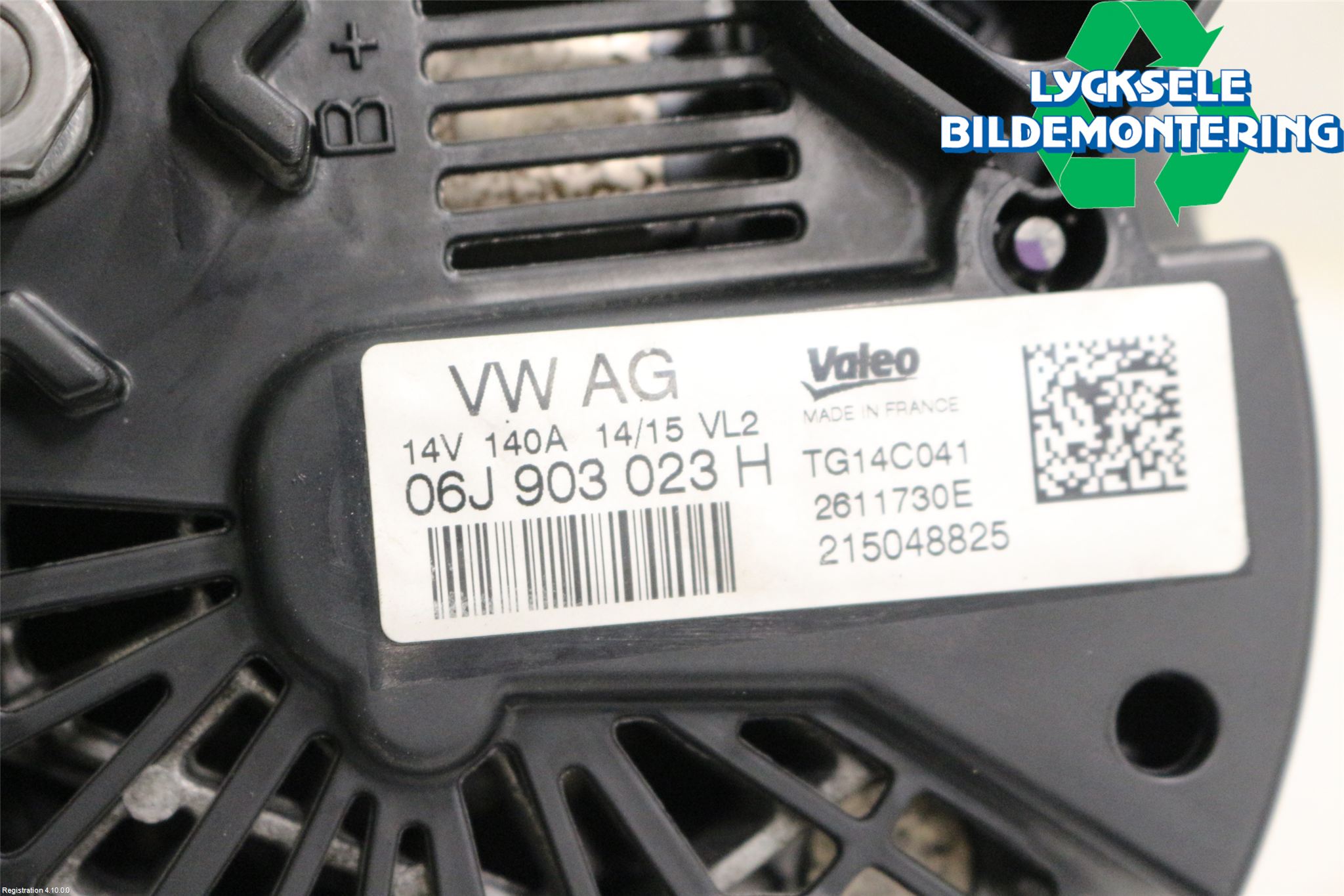 Audi A3/S3 8V 13-20 Generator