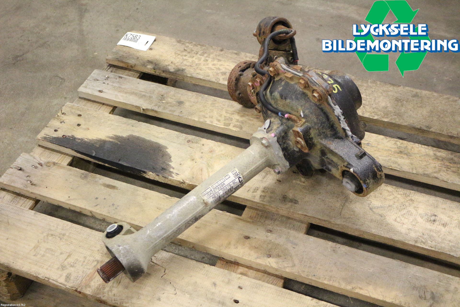 Ford RANGER EU 12-23 Framvagn Diffrential