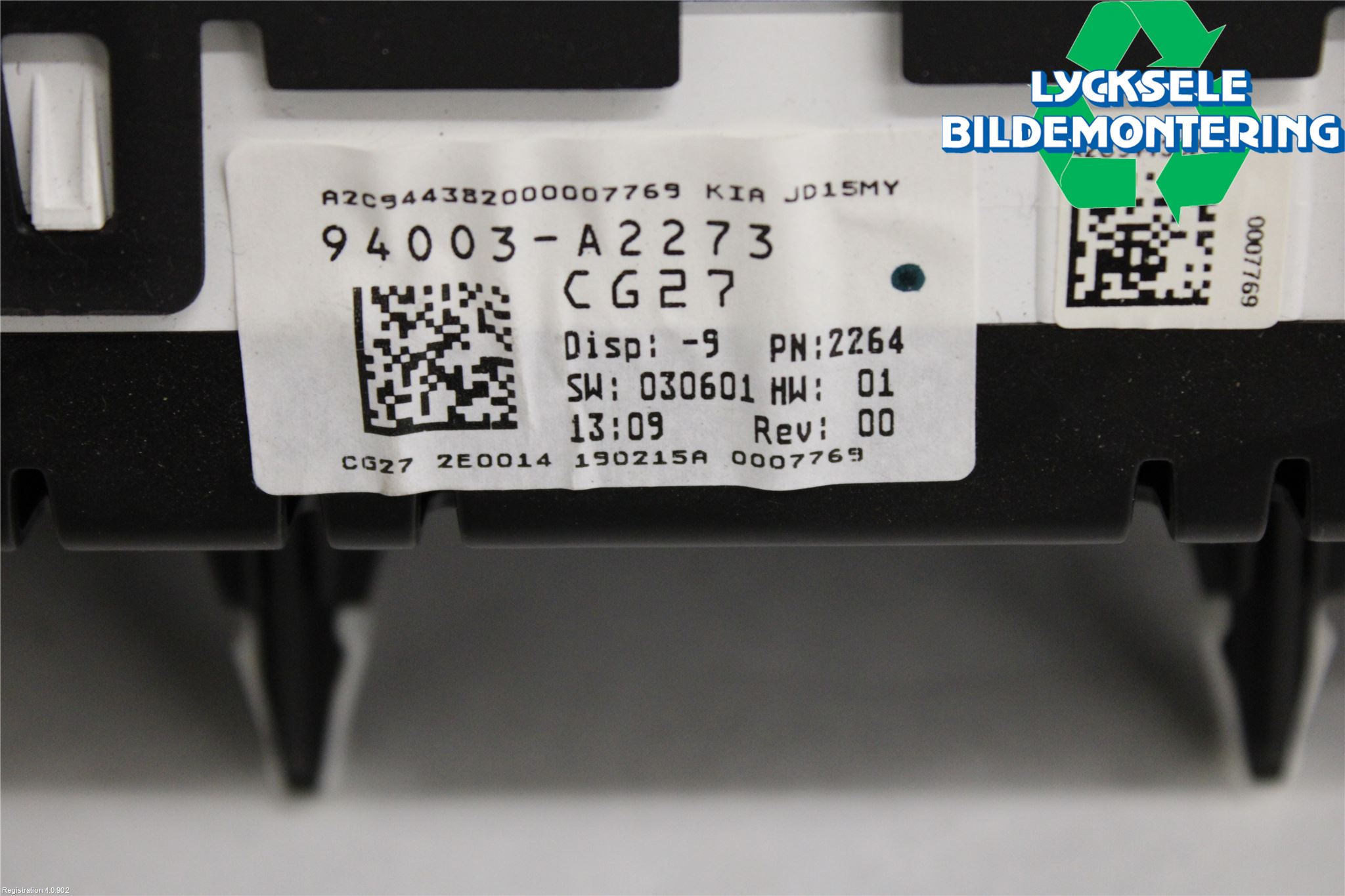 Kia CEED 12-18 Instrument Komb