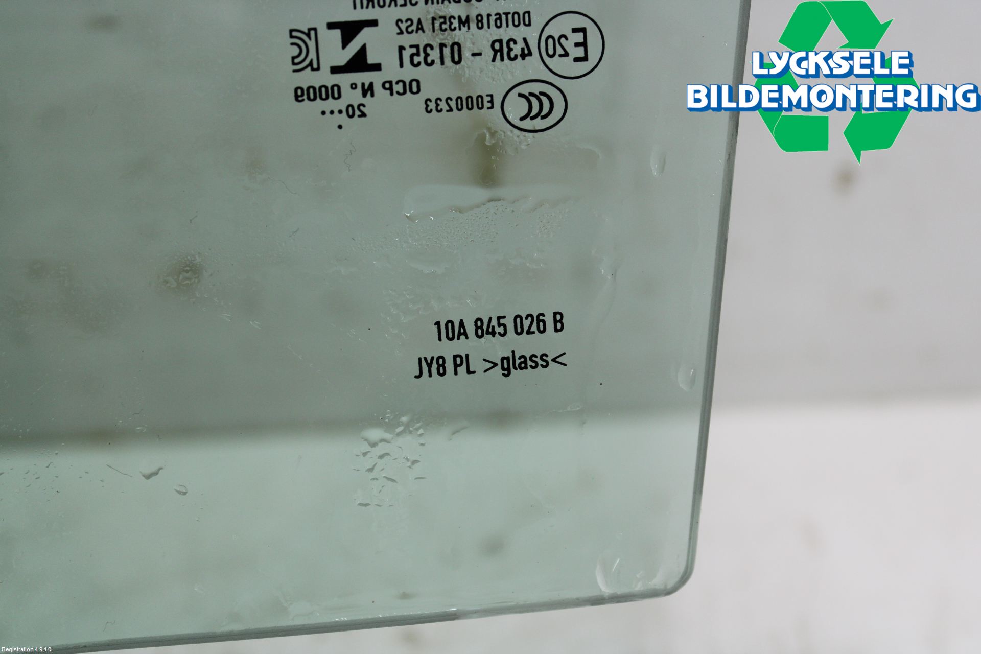 Volkswagen VW ID.3 21- Dörruta Bak Höger