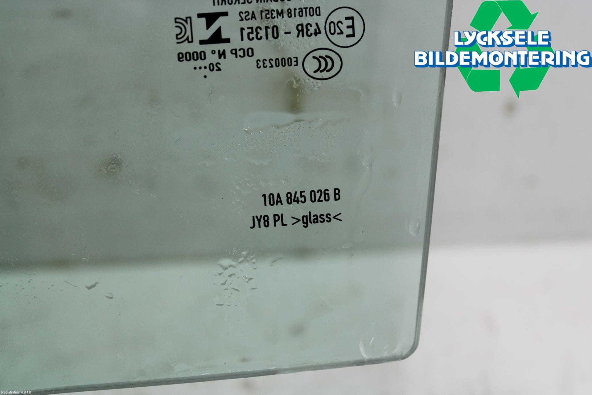 Volkswagen VW ID.3 21- Dörruta Bak Höger