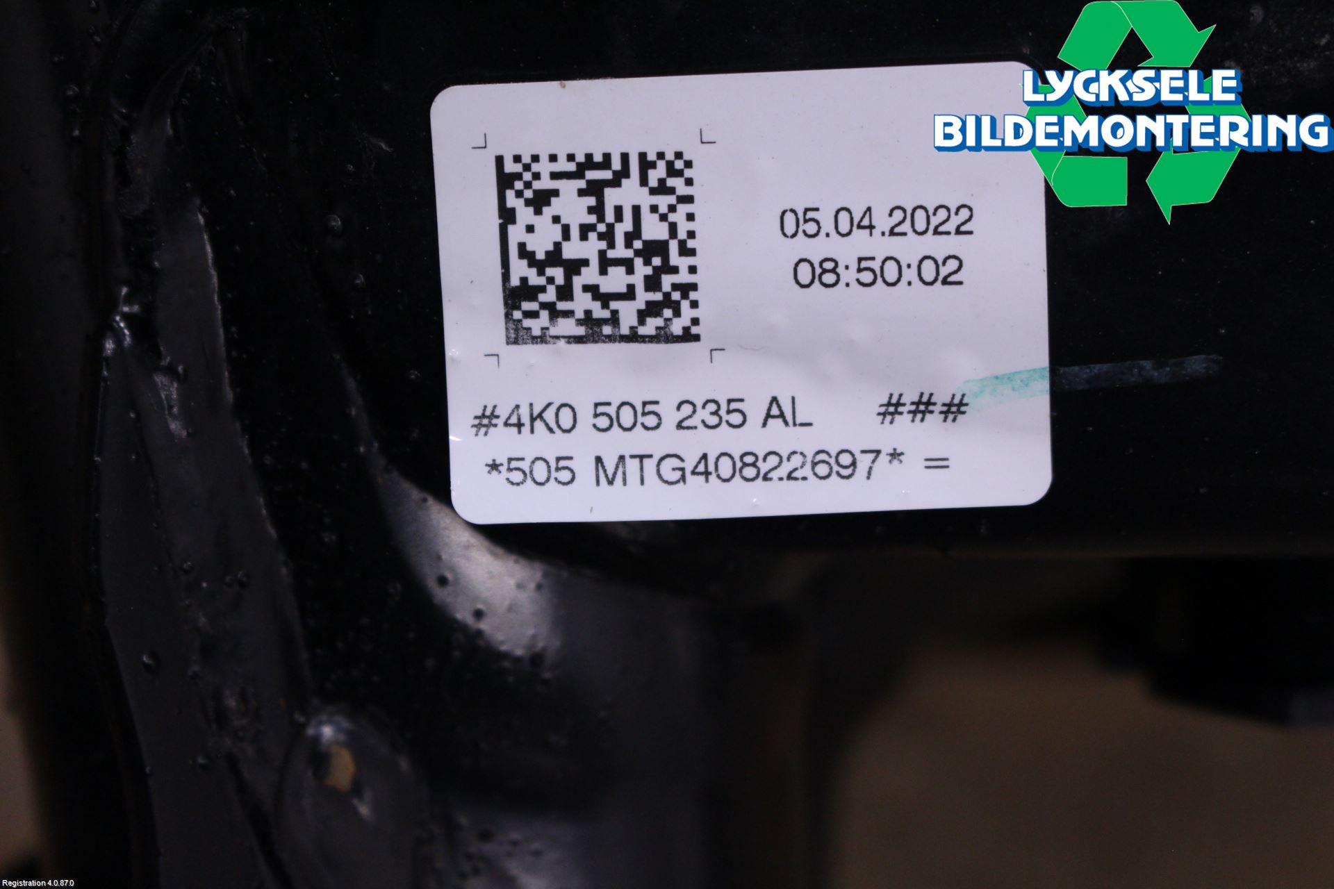 Audi A6 F2/C8 19- Bakaxelbalk