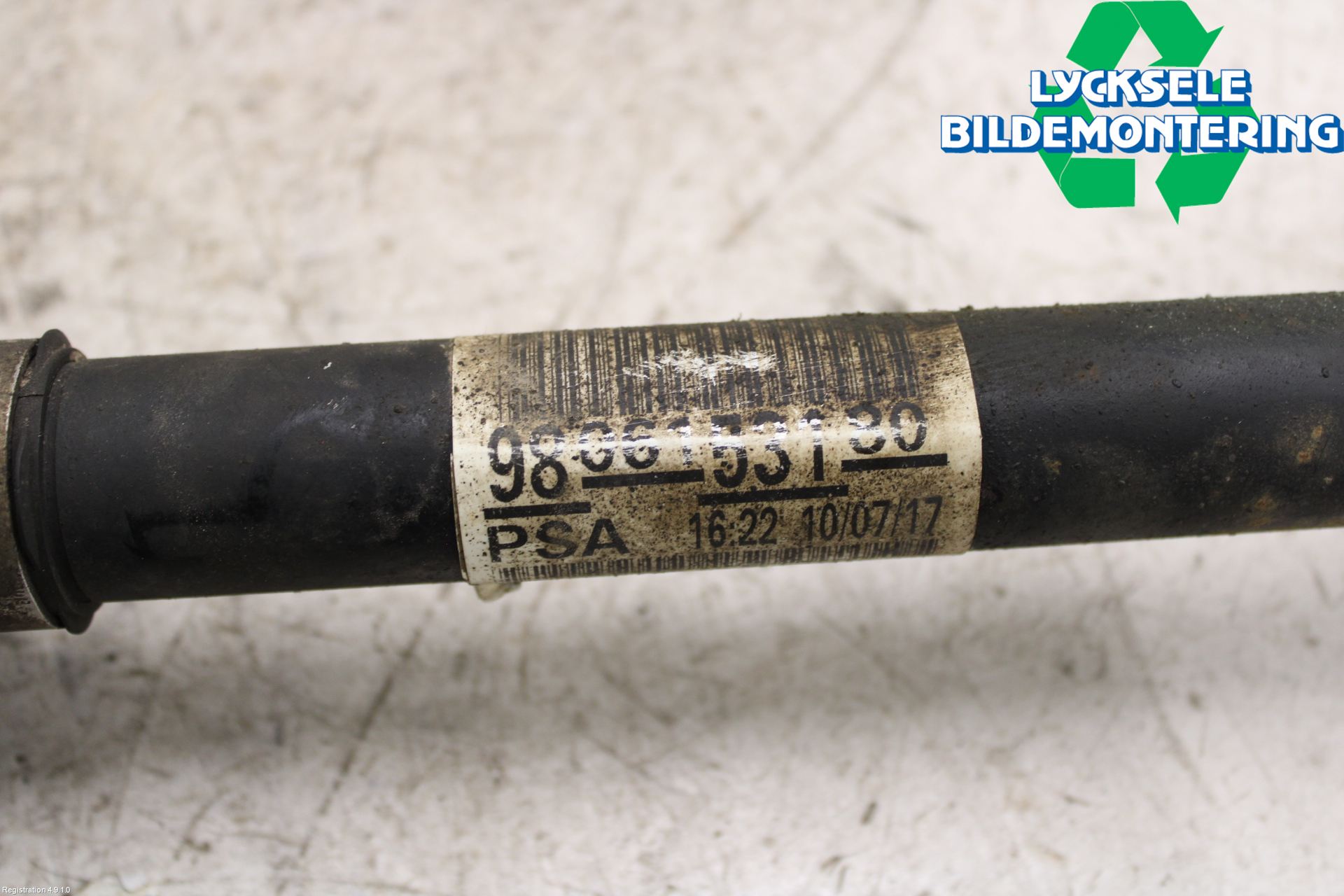 Peugeot EXPERT/E-EXPERT 17- Drivaxel Fram Höger