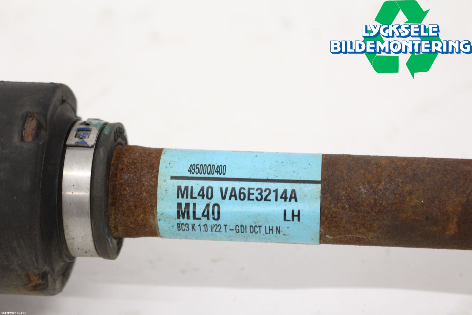 Hyundai i20 BC 21- Drivaxel Fram Vänster