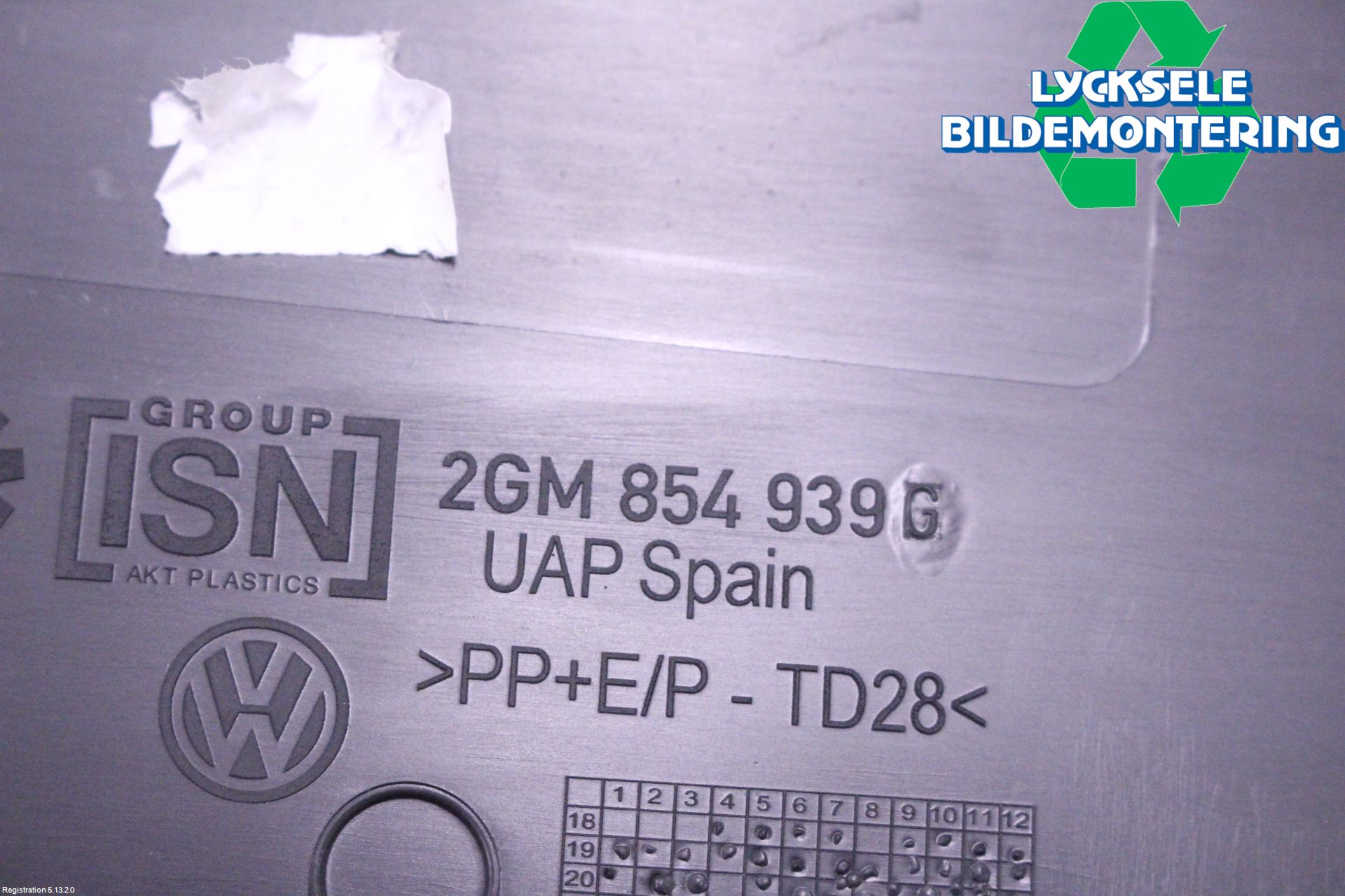 Volkswagen VW T-CROSS 19- Dörr Dekorlist Fram Vä
