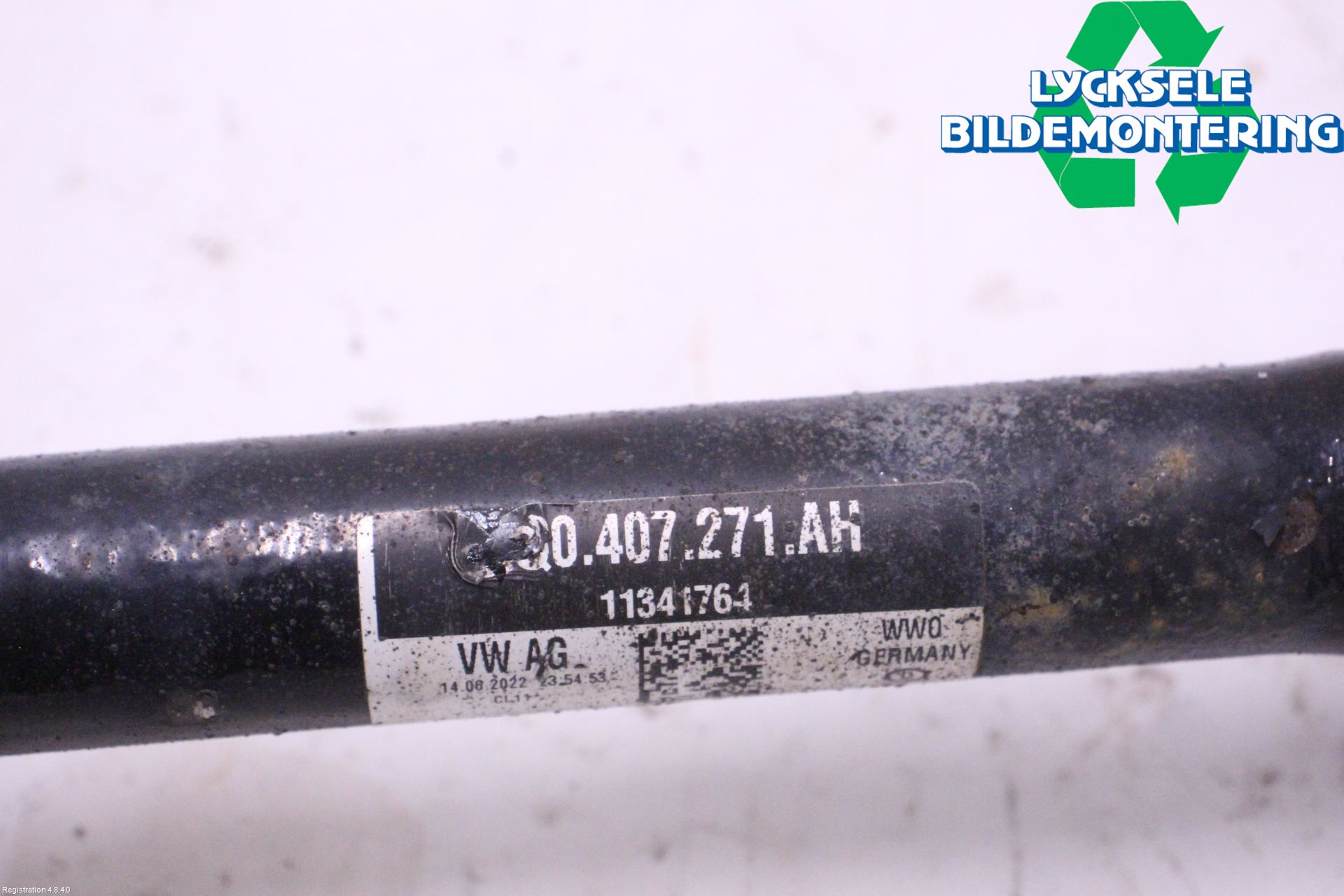 Volkswagen VW TIGUAN 16-24 Drivaxel Fram Vänster