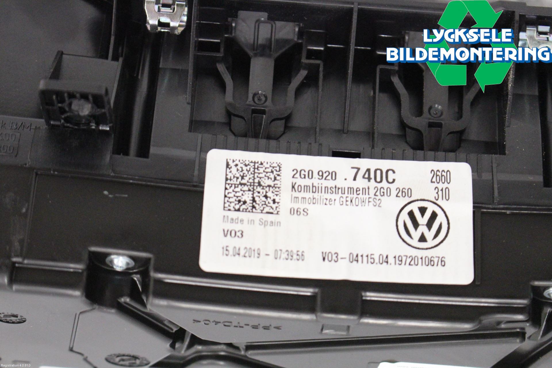 Volkswagen VW T-CROSS 19- Instrument Komb