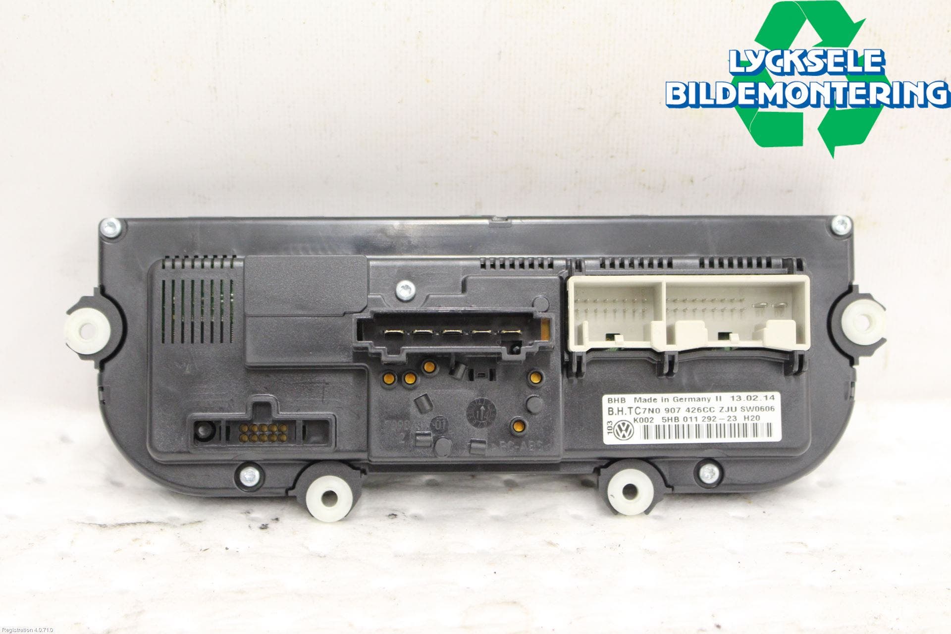 Volkswagen VW CADDY 11-15 Ac Styrenhet Ac Manöveren