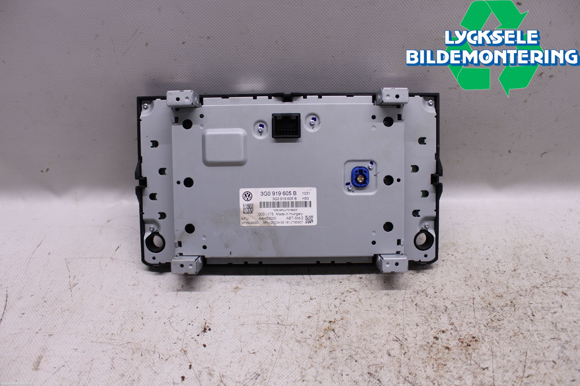 Volkswagen VW GOLF / E-GOLF VII 13-20 Cd Radio - Multimediapanel