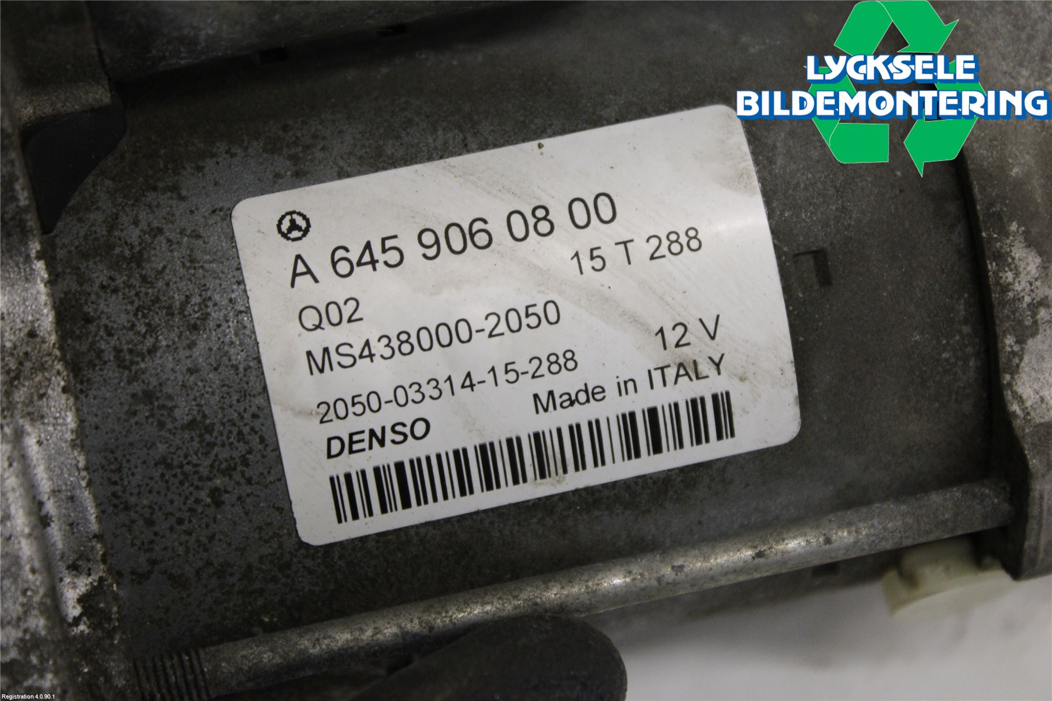 Mercedes-Benz MB CLA-KLASS (C117/X117) 13-19 Startmotor