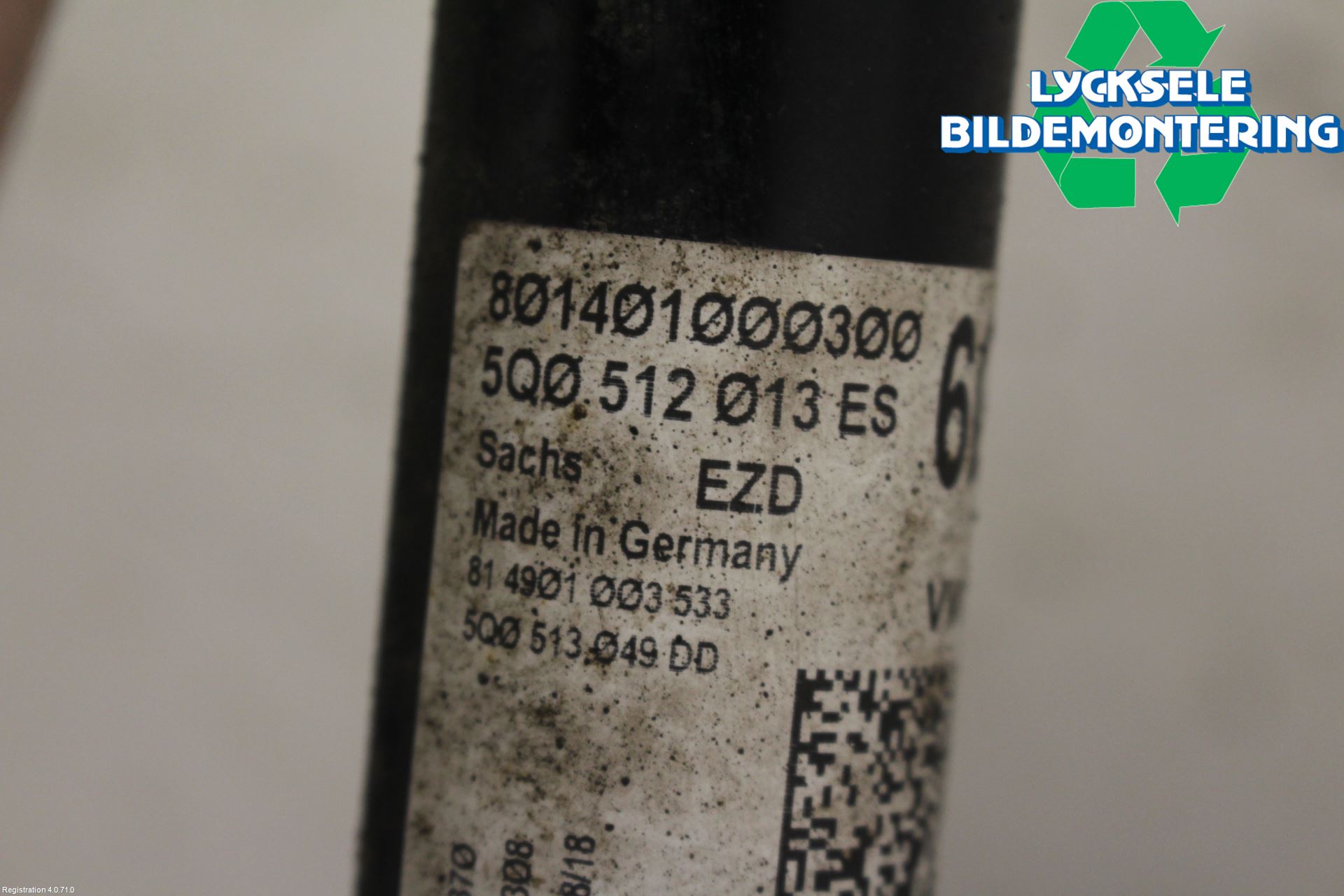 Seat LEON 13-20 Stötdämpare Bak