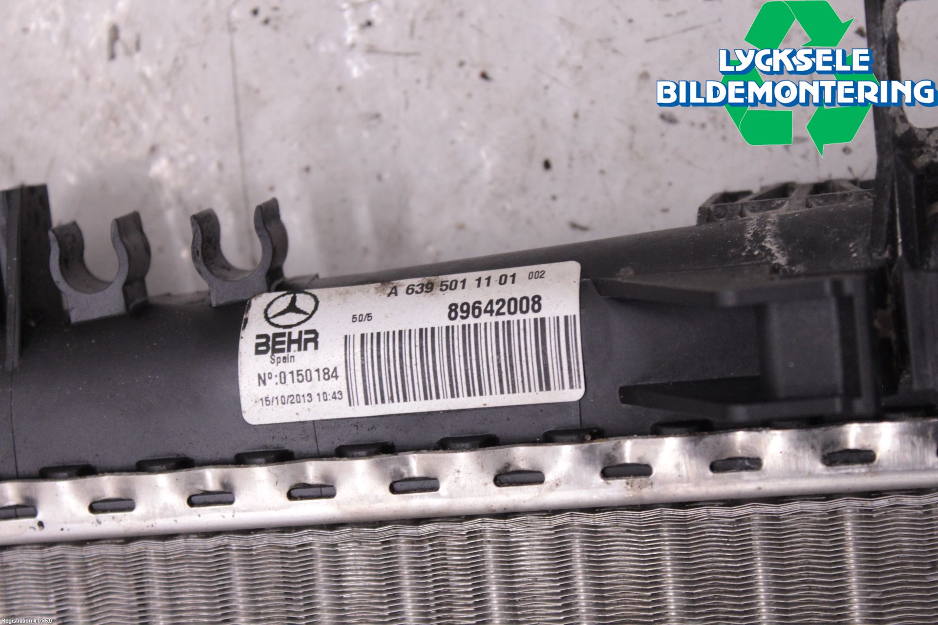 Mercedes-Benz MB VITO/VIANO (W639) 04-14 Kylare Man