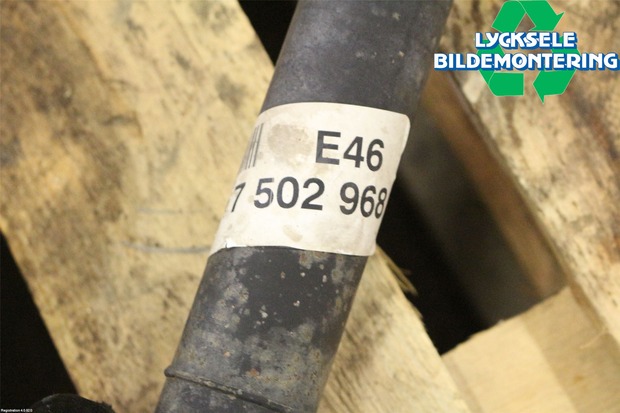 BMW 3 E46      98-05 Mellanaxel Främre 4Wd