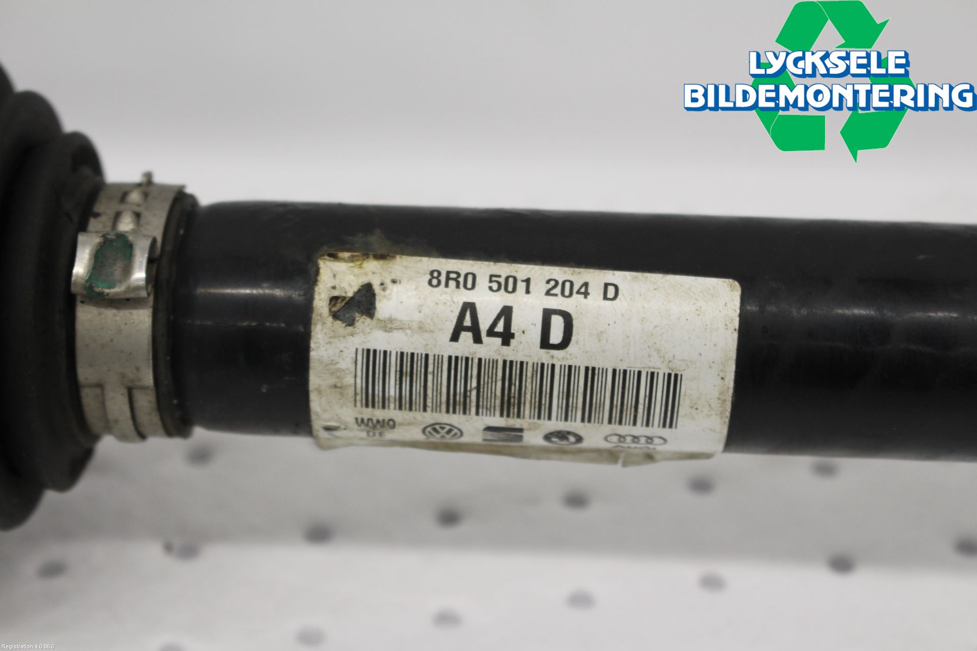 Audi A6/S6 4G 11-18 Drivaxel Bak Höger