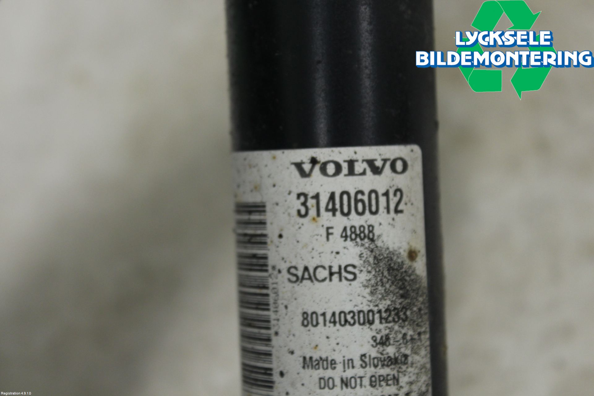 Volvo XC60 14-17 Stötdämpare Bak