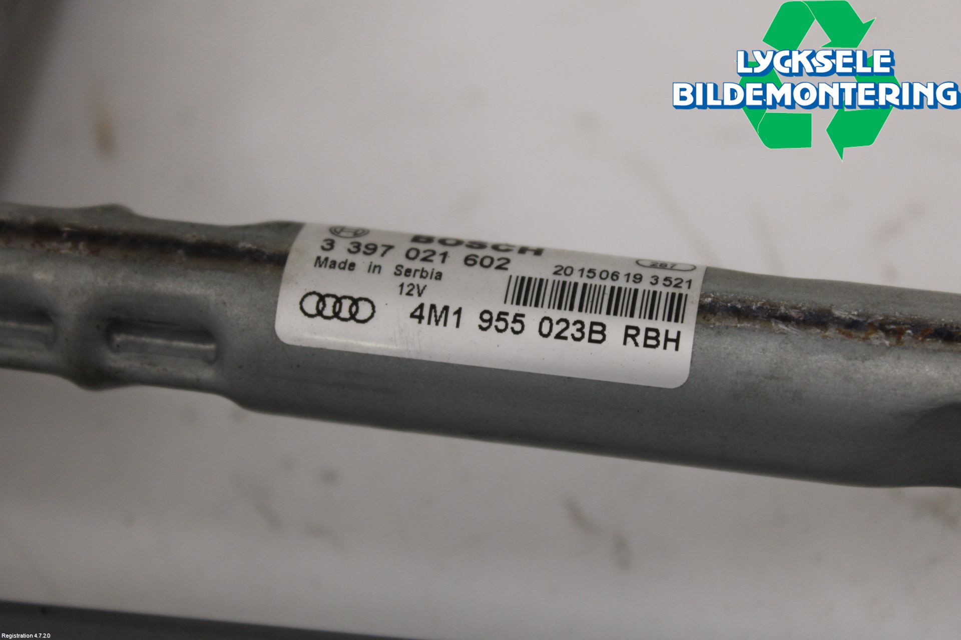 Audi Q7/SQ7 Torkarmotor Vindruta