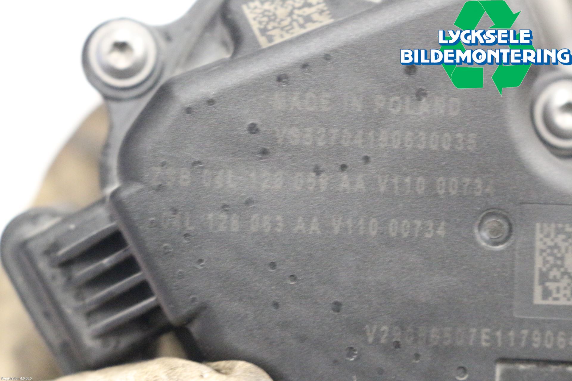Volkswagen VW PASSAT 15-19 Injspjällhus
