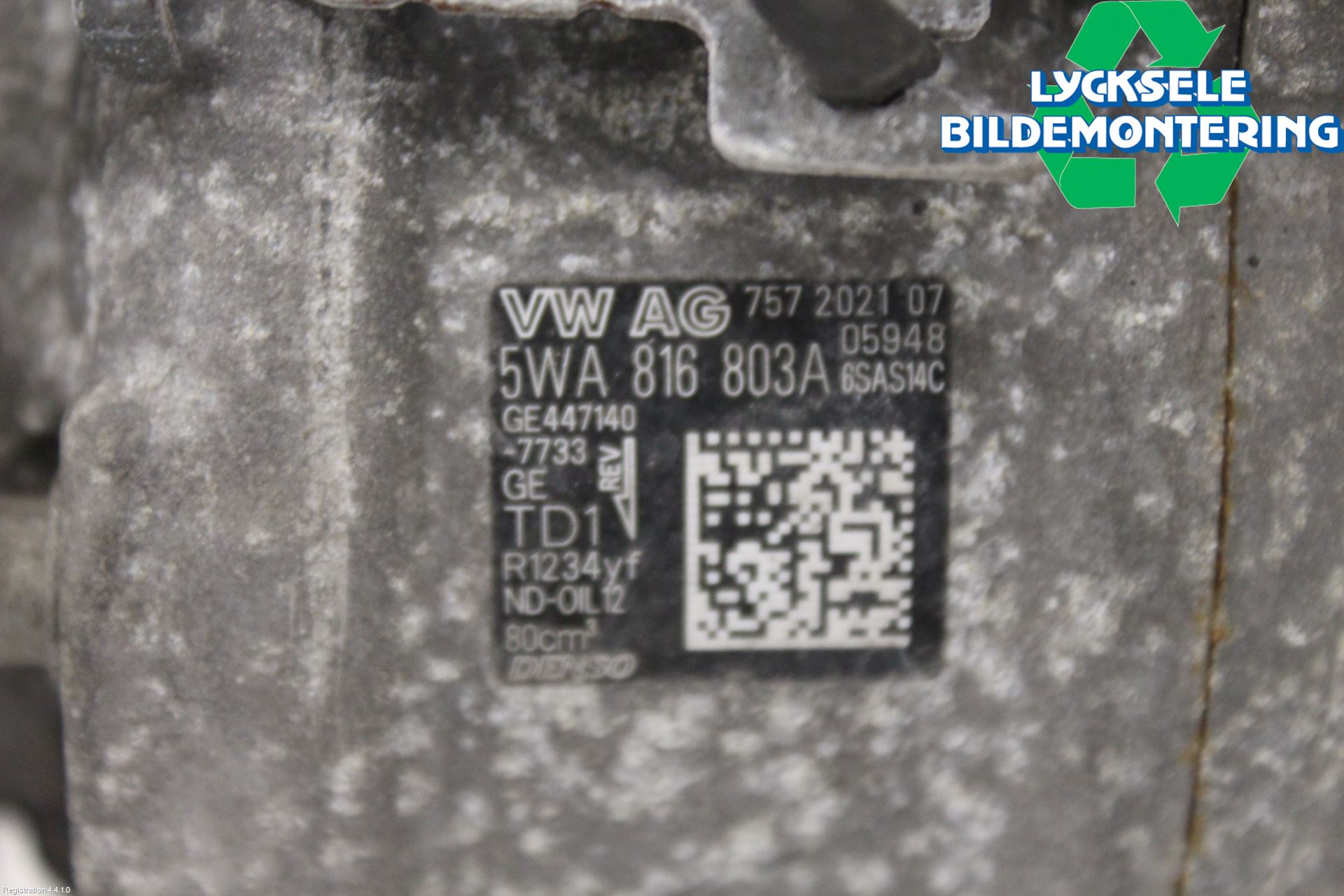 Volkswagen VW GOLF / E-GOLF VIII 20- Ac Kompressor