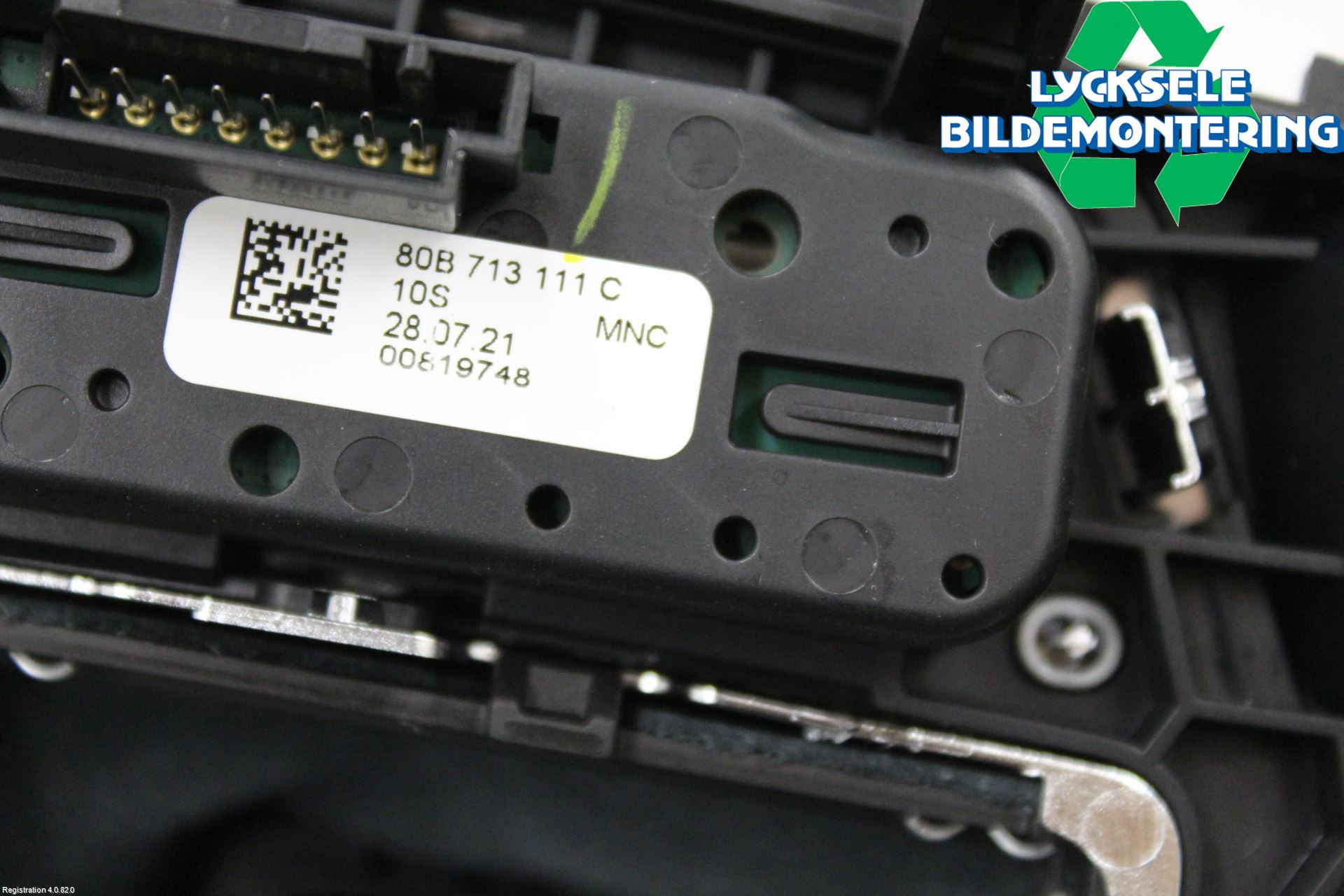 Audi Q5/SQ5 17- Växelspaksdamask