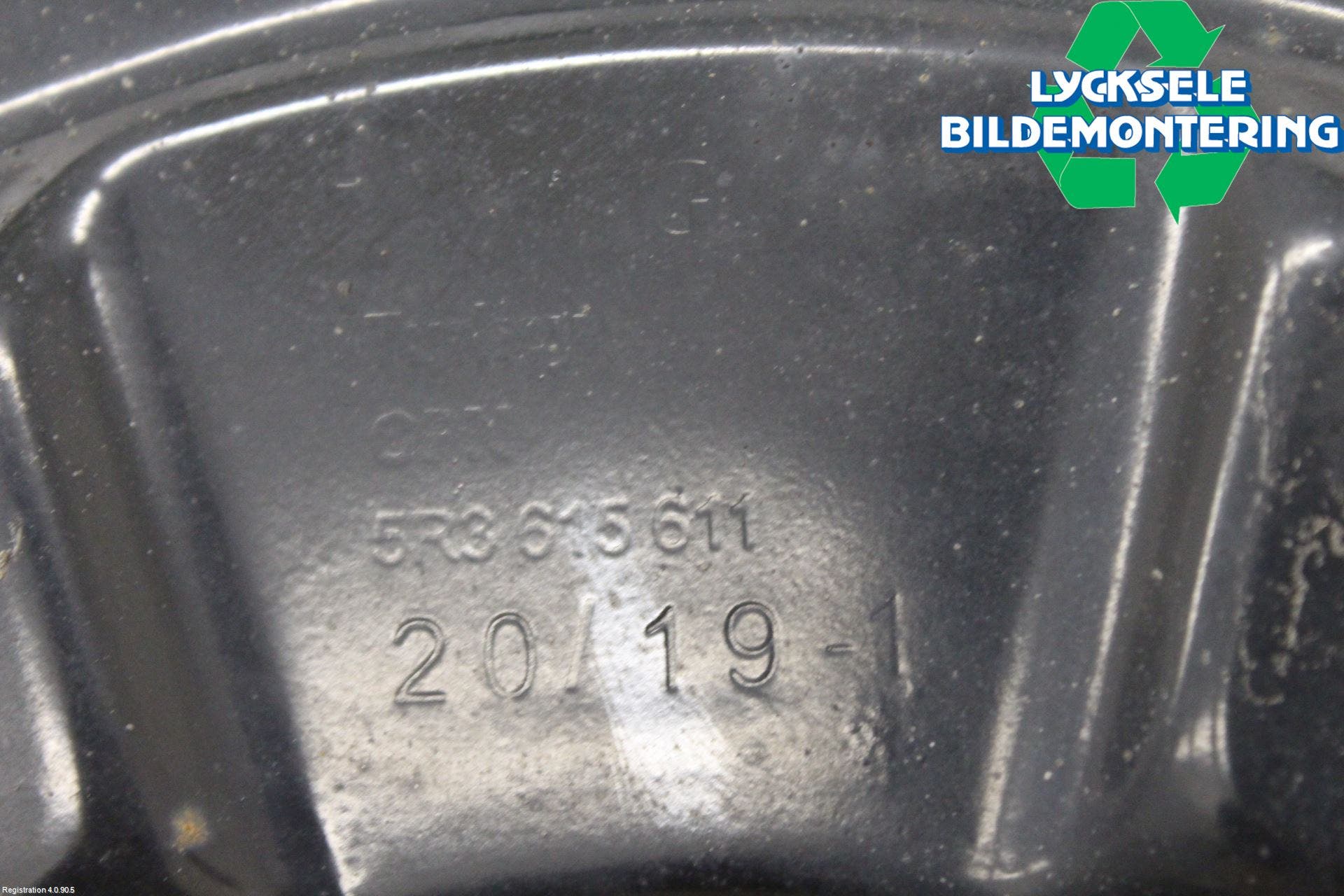 Volkswagen VW CADDY 21- Bromssköld Bak