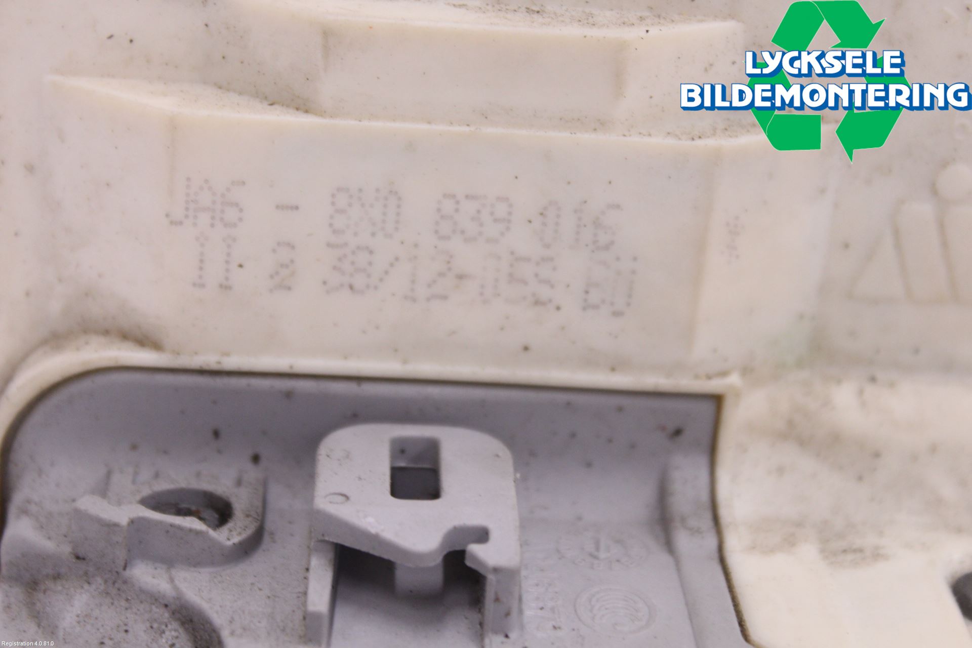 Audi A1/S1 11-18 Låskista-Dörrlås