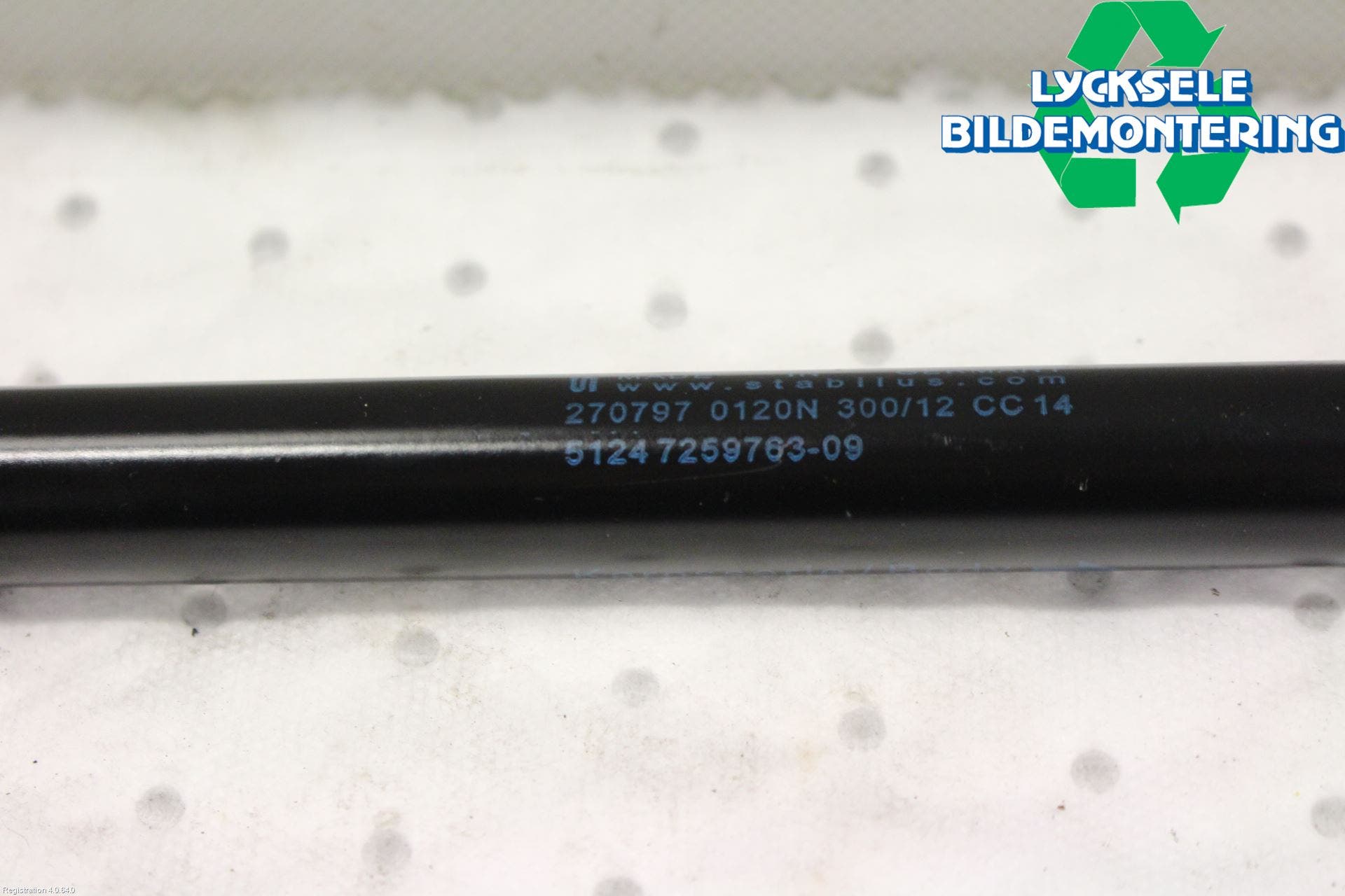 BMW 3 F30/F31/F80 12-19 Gasfjäder Baklucka