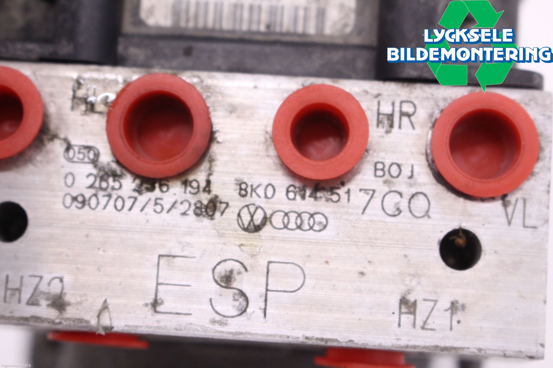 Audi A4/S4 08-11 Abs Hydraulaggregat